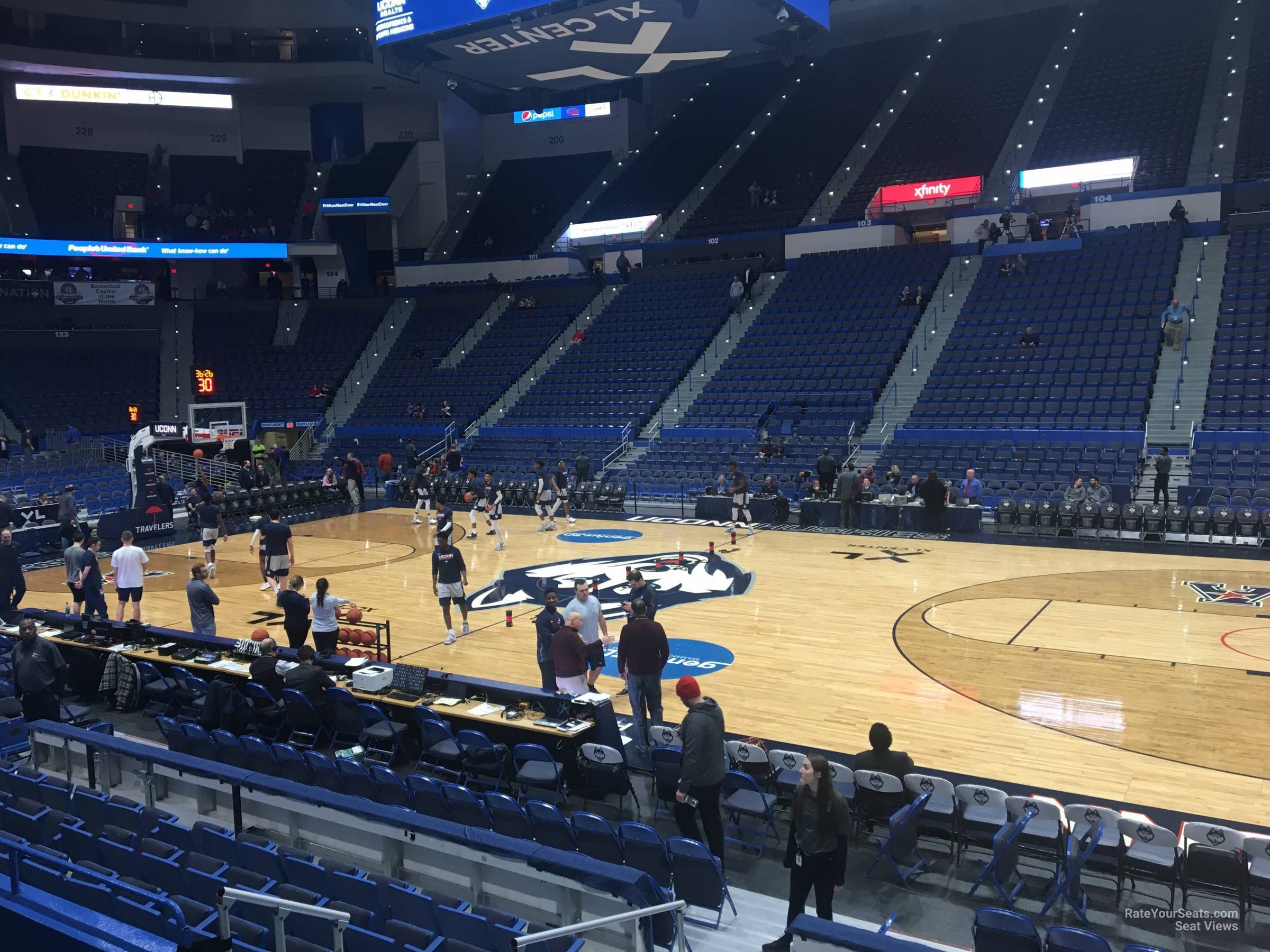 XL Center Section 114
