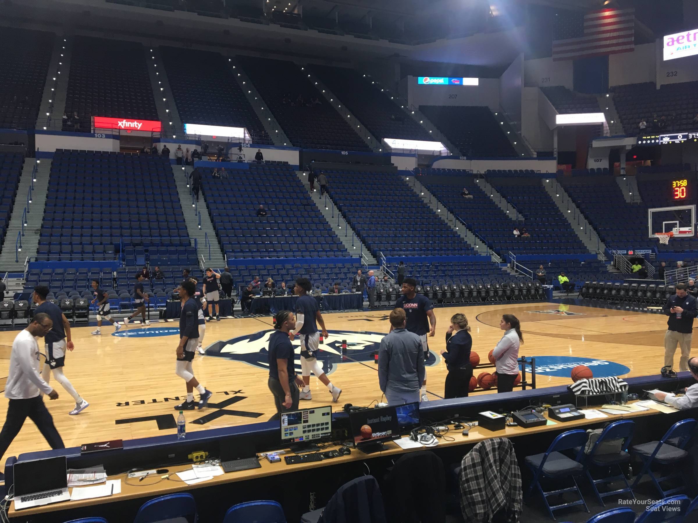 Section 116 at XL Center