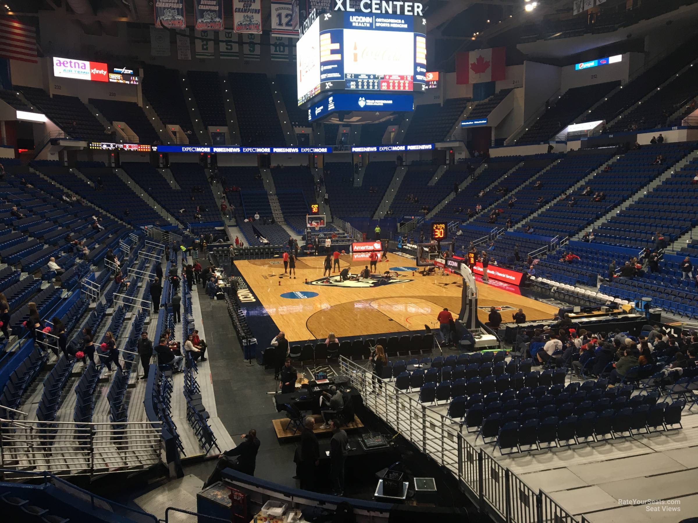 Section 123 at XL Center