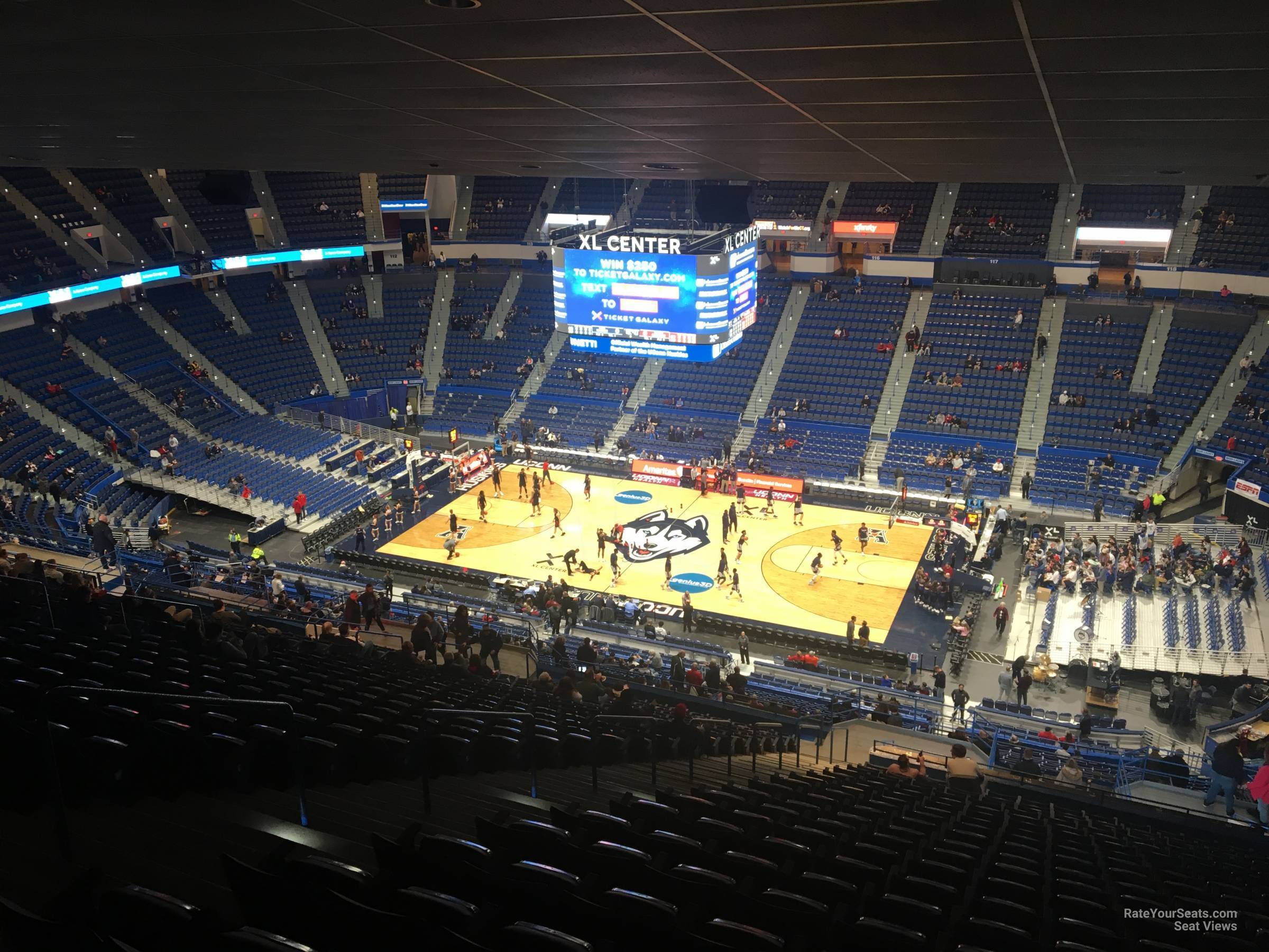XL Center Section 201