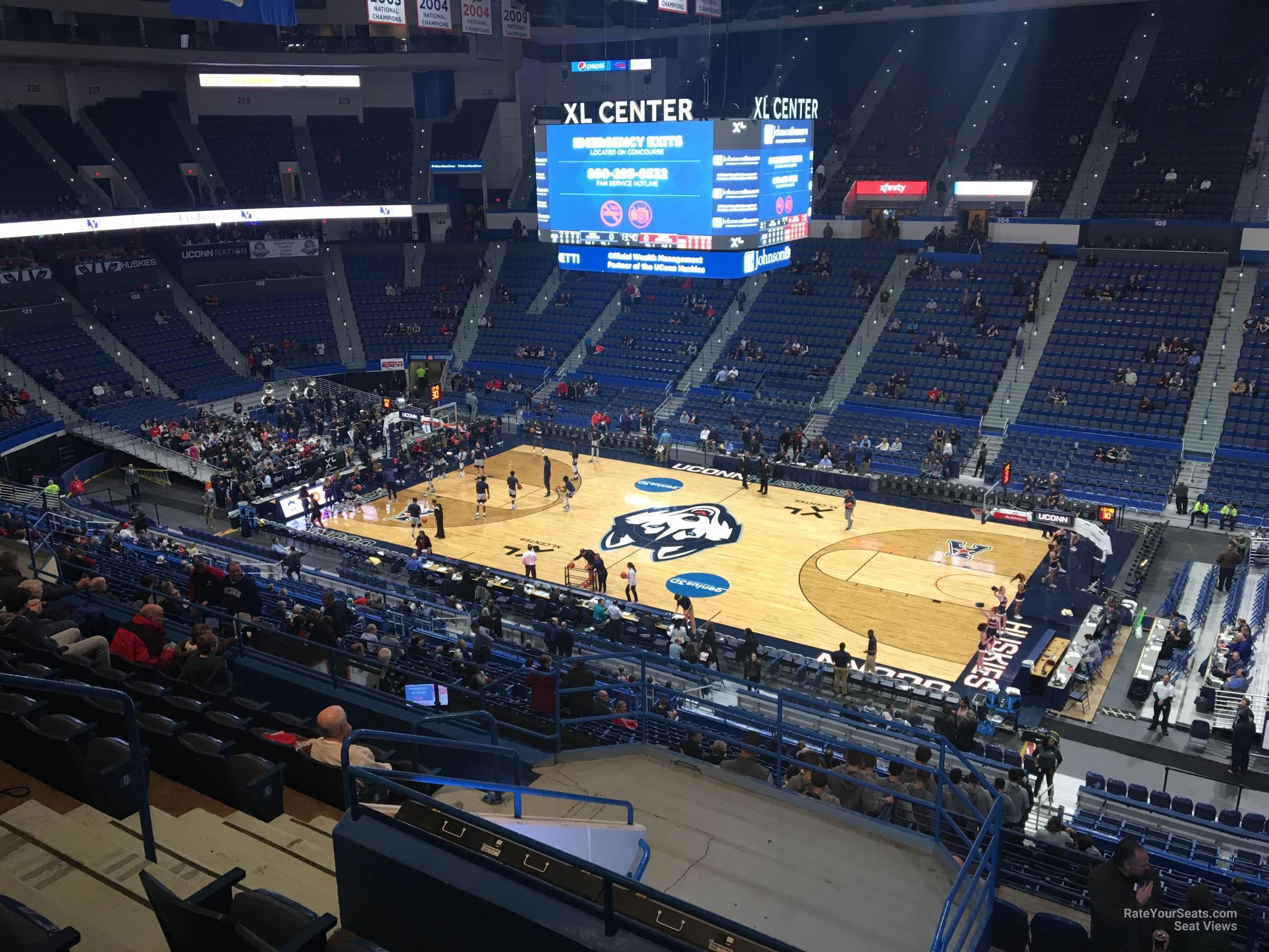 Ct Xl Center Seating Chart