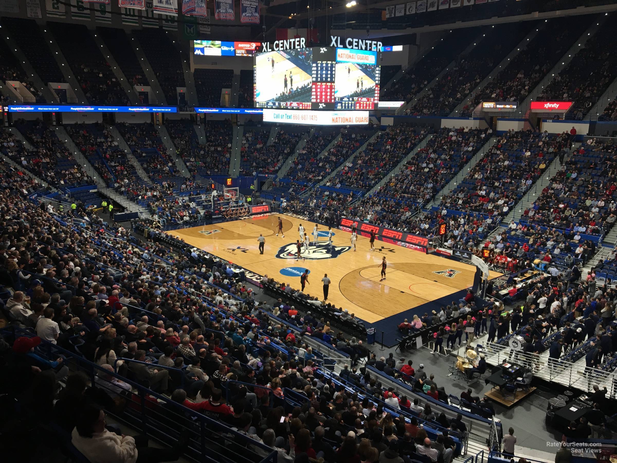 section 230, row a seat view  - xl center
