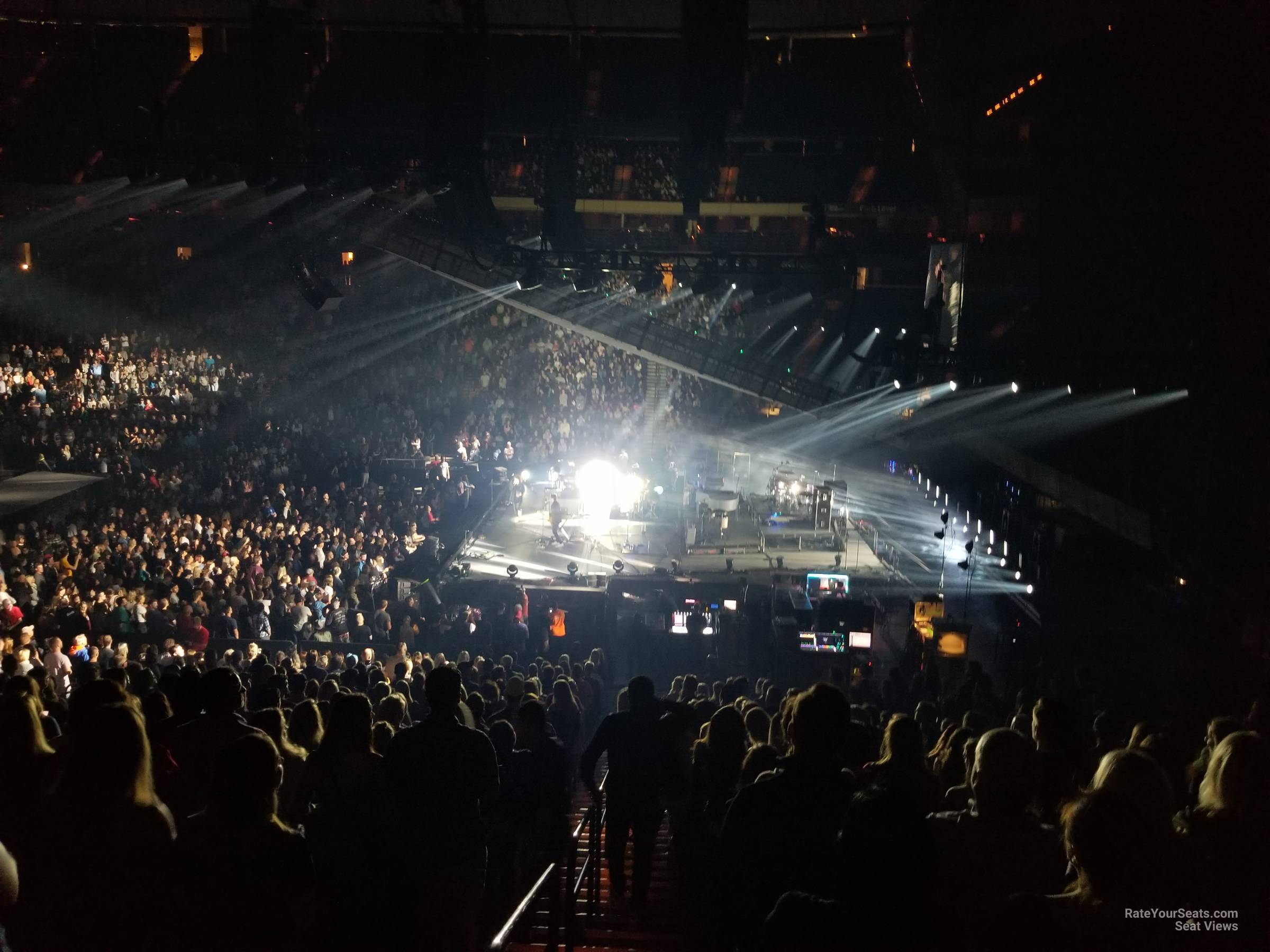 section 101, row 26 seat view  for concert - xcel energy center