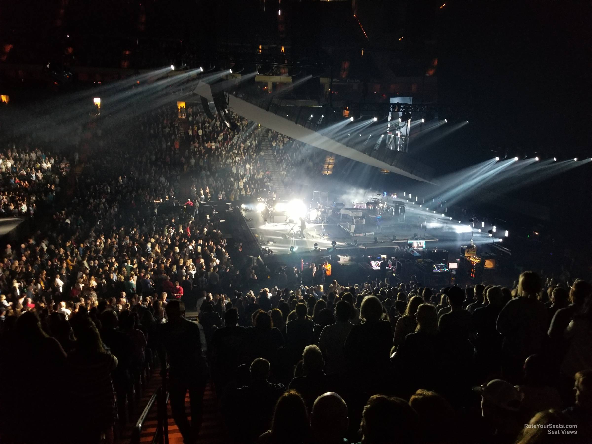 section 102, row 26 seat view  for concert - xcel energy center