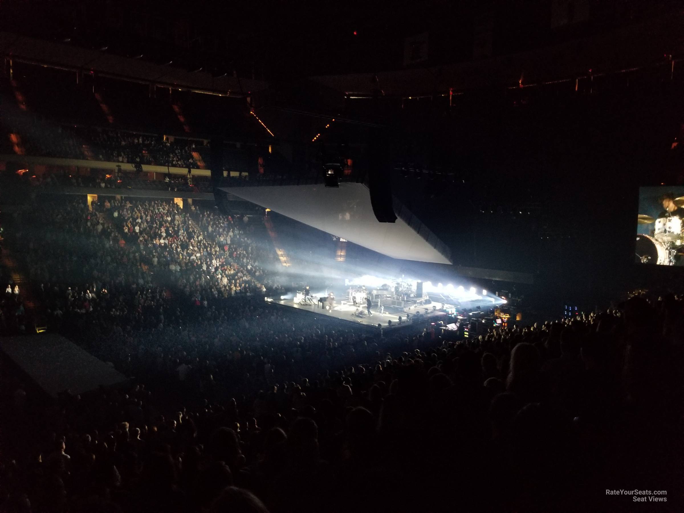 section 104, row 26 seat view  for concert - xcel energy center