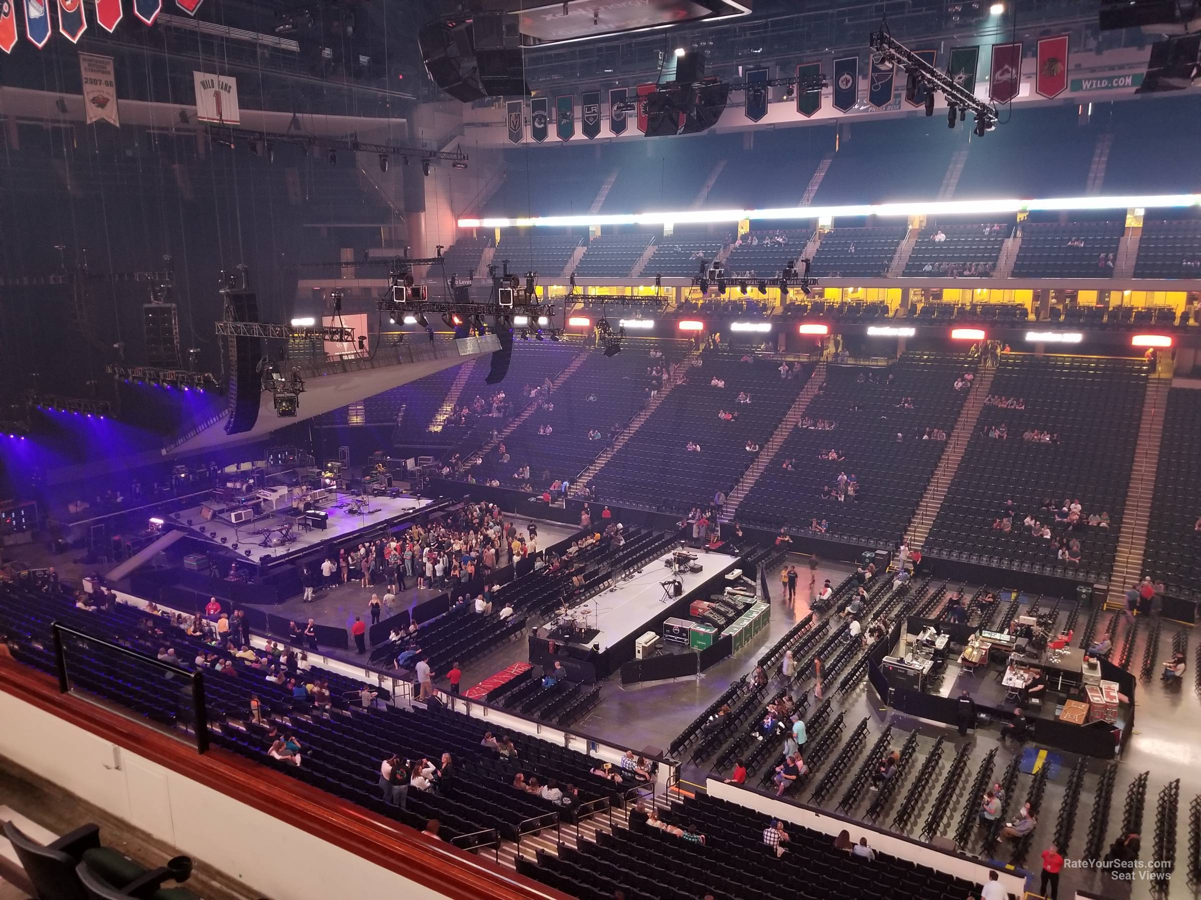 Xcel Energy Center Section C23 Concert Seating