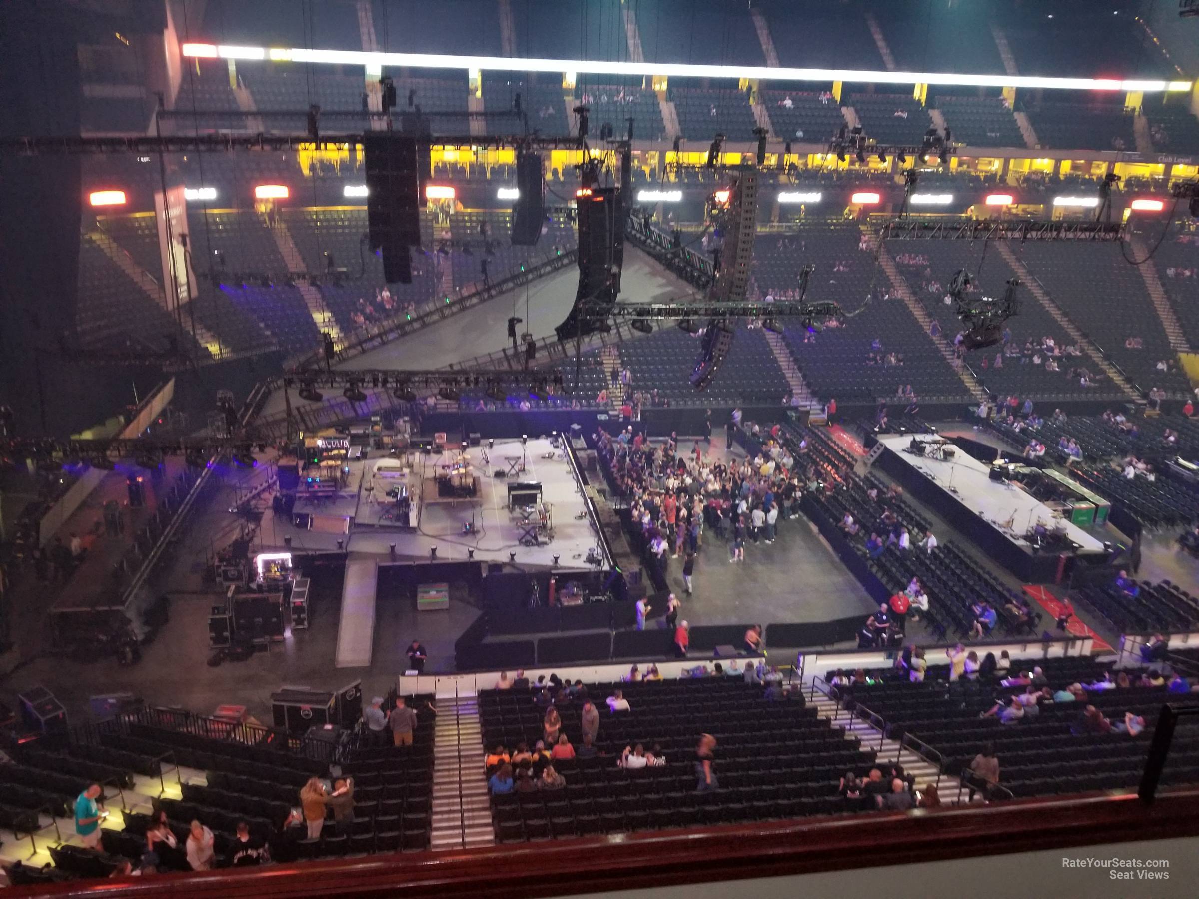 section c29, row 4 seat view  for concert - grand casino arena
