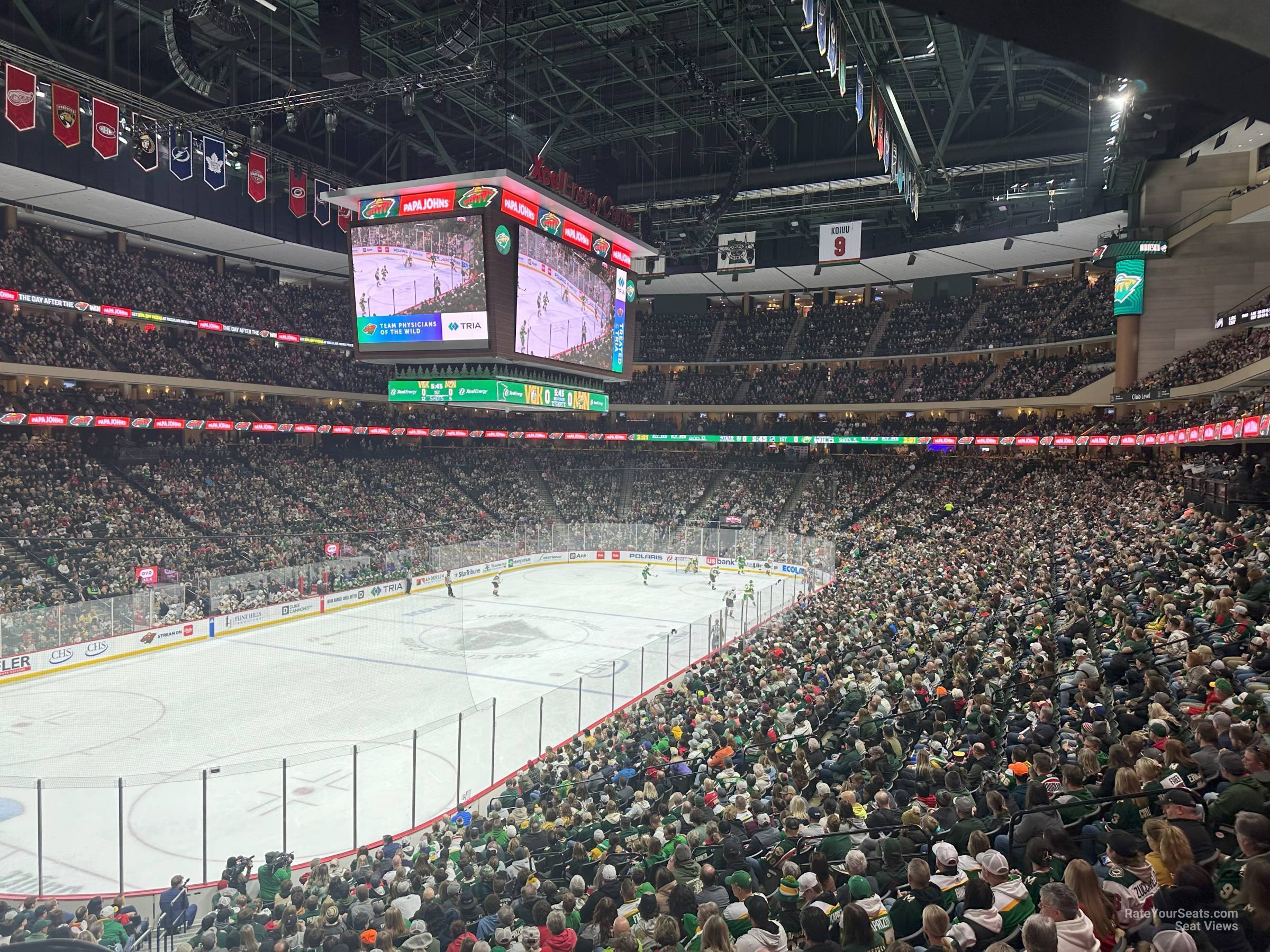 section 107, row 26 seat view  for hockey - xcel energy center