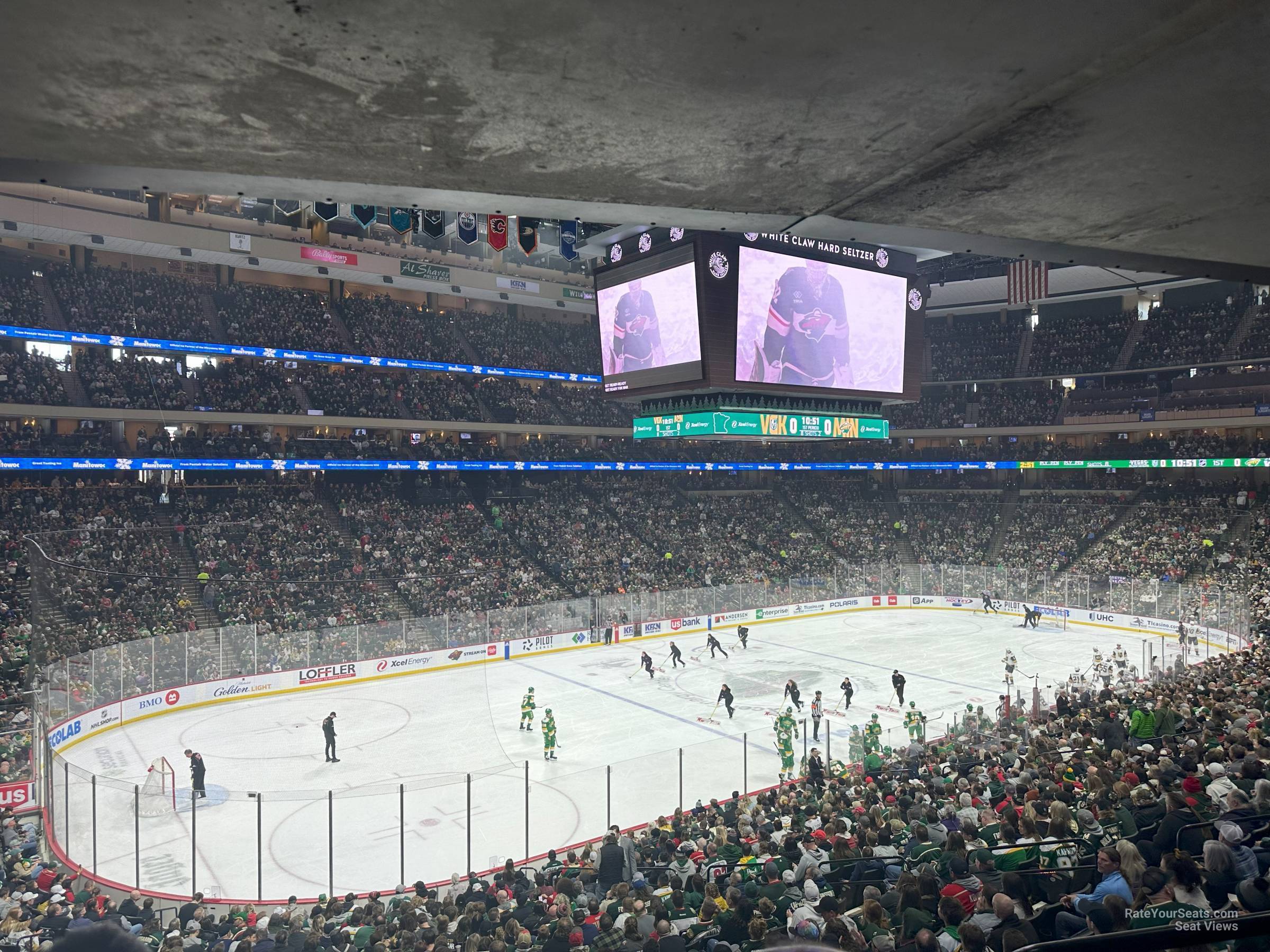 section 119, row 26 seat view  for hockey - xcel energy center