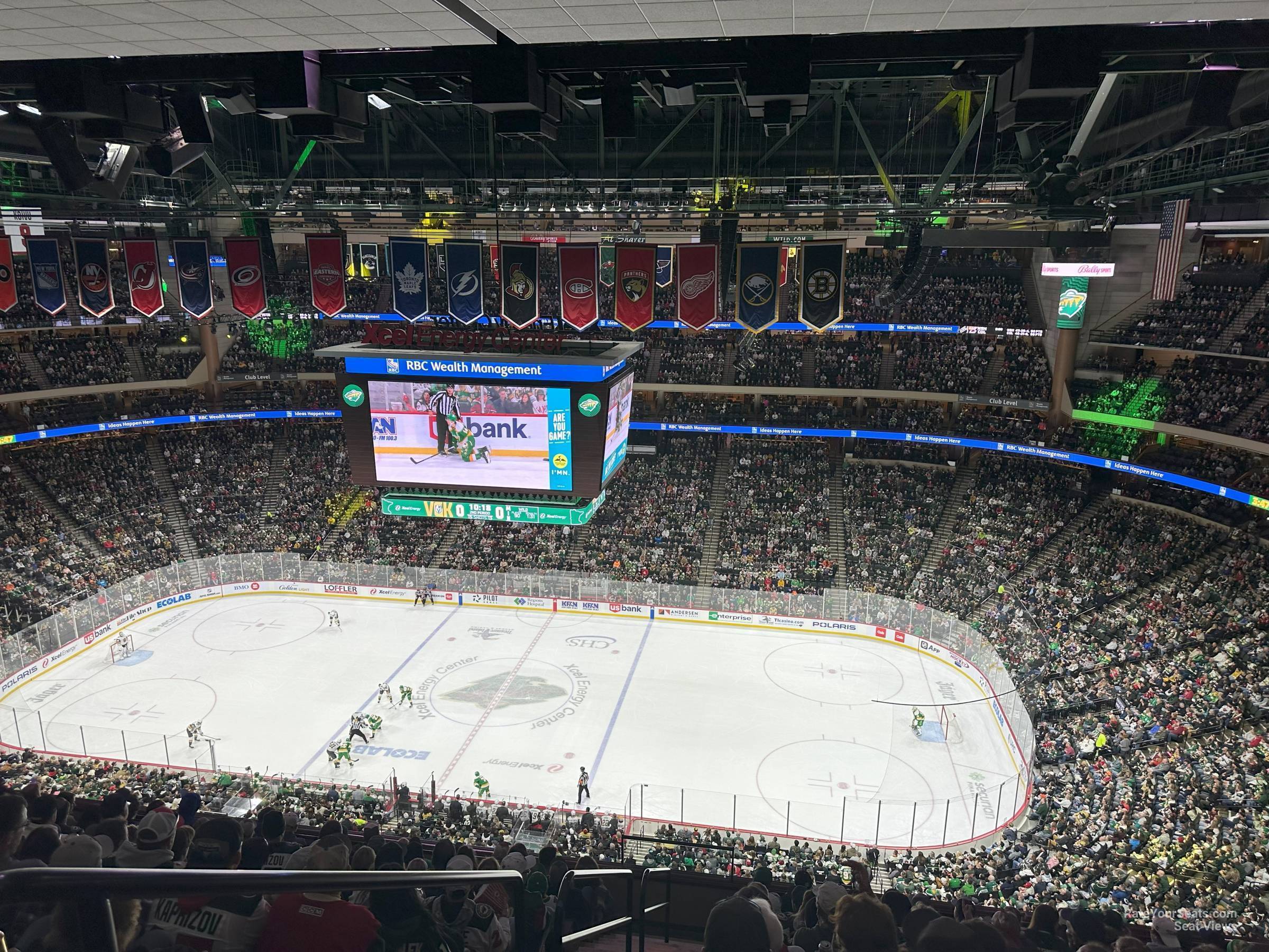 section 217, row rls seat view  for hockey - xcel energy center