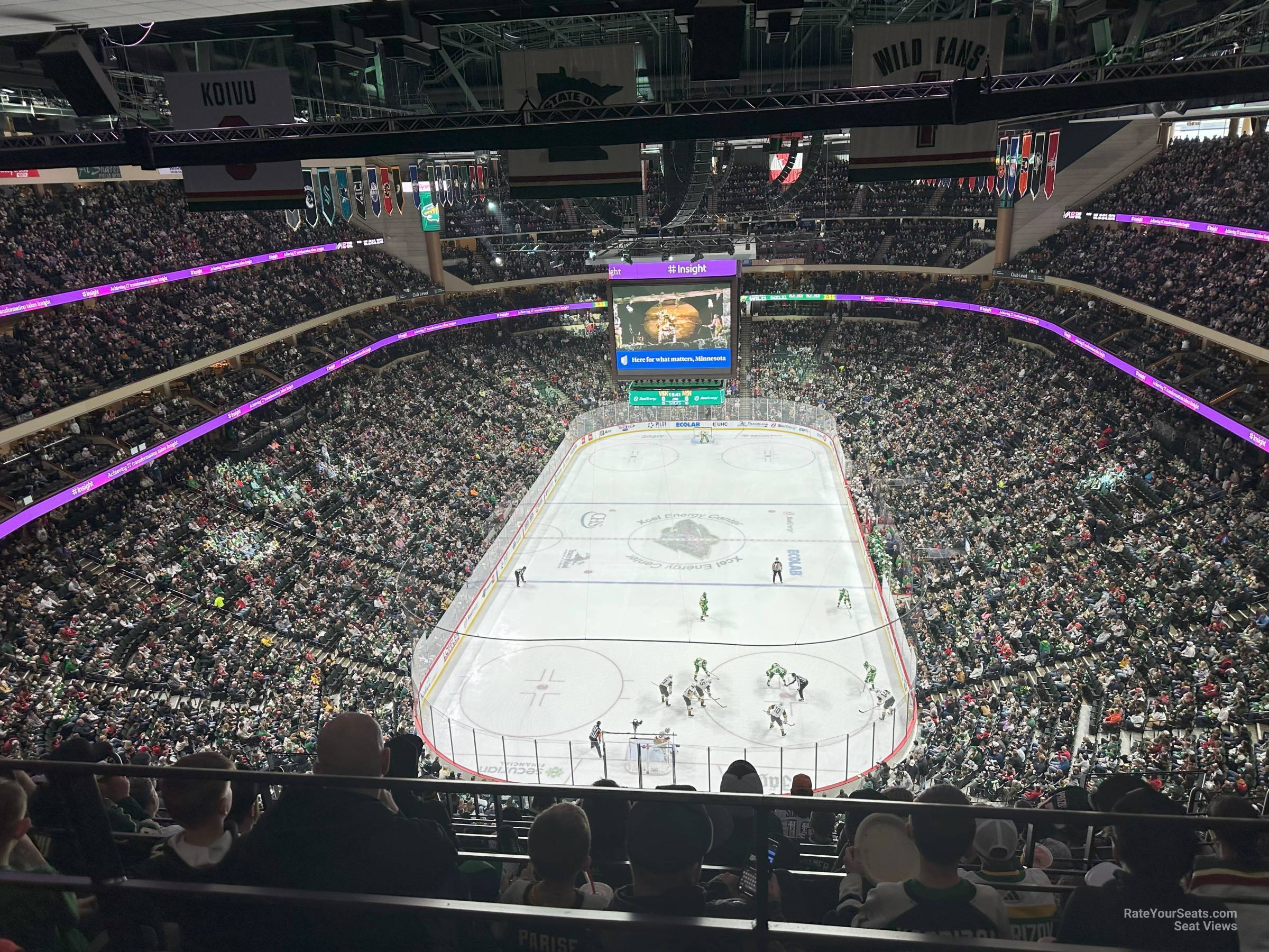 section 226, row rls seat view  for hockey - xcel energy center
