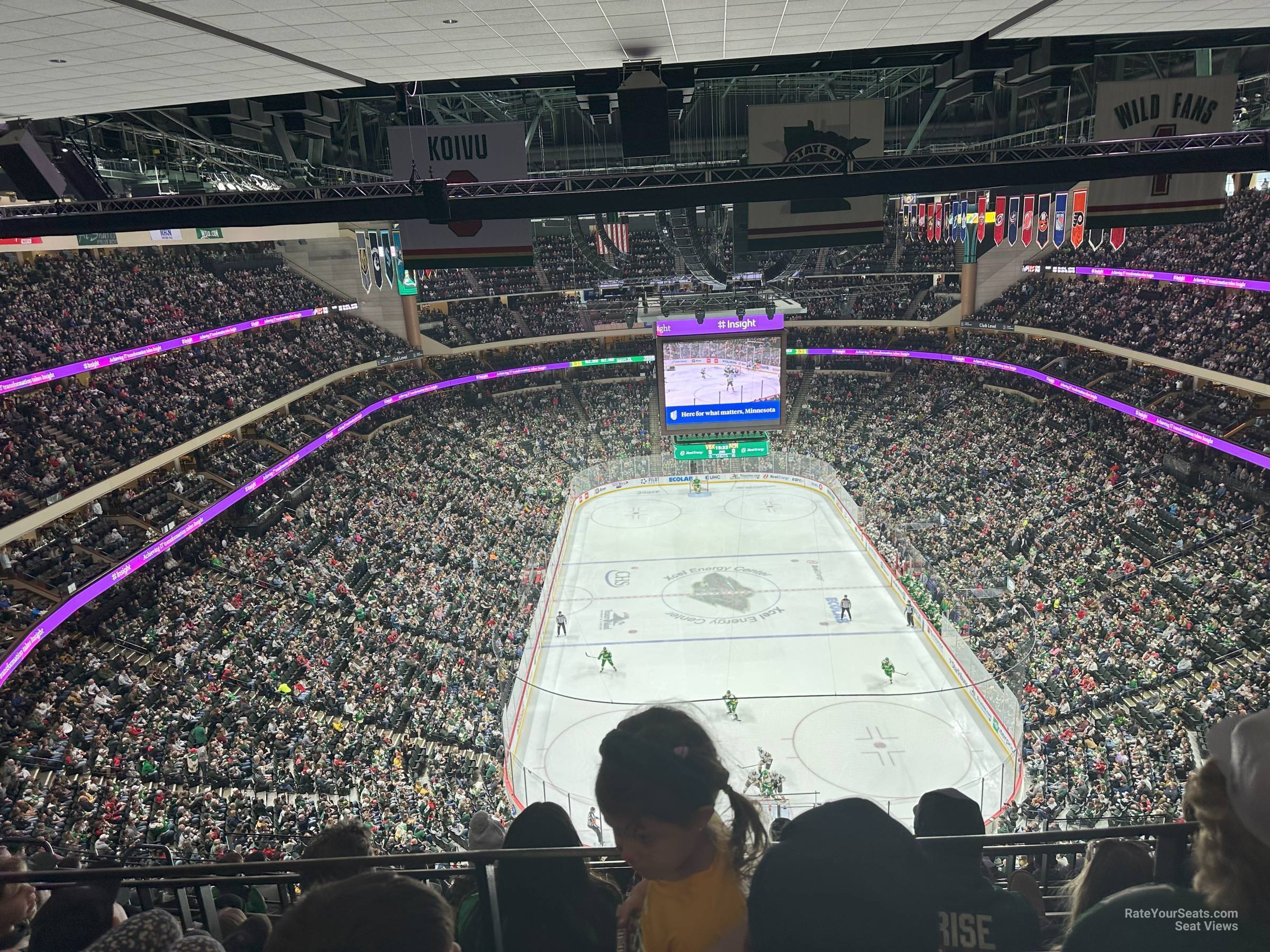 section 227, row rls seat view  for hockey - xcel energy center