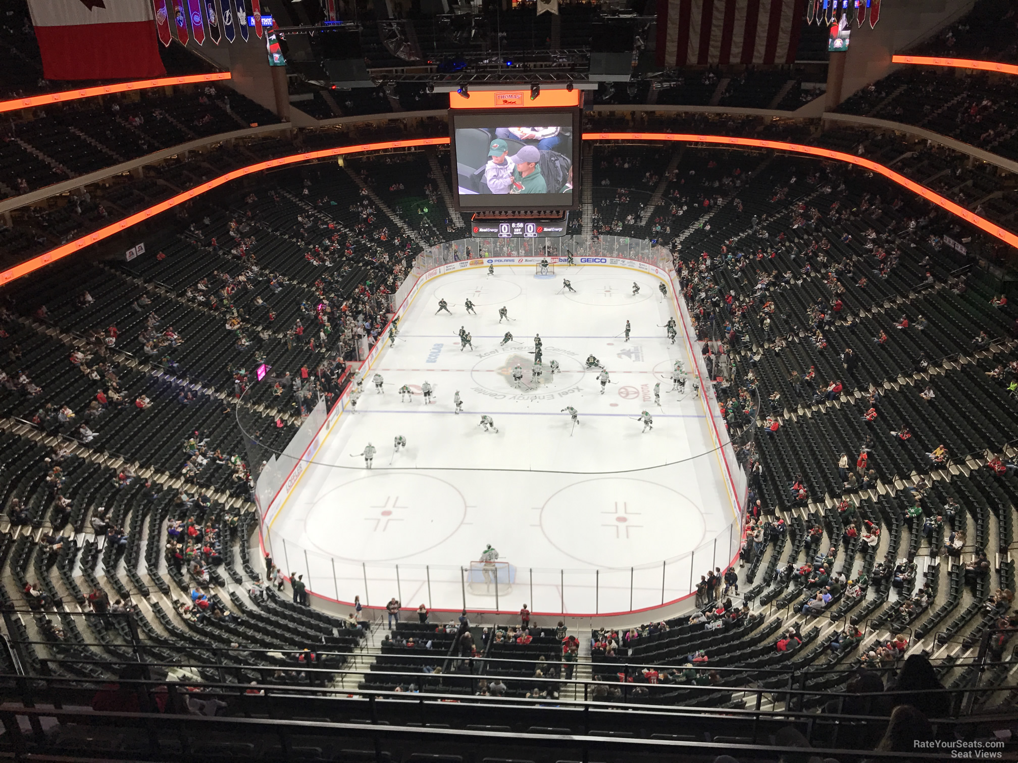 Xcel Energy Center Seating 