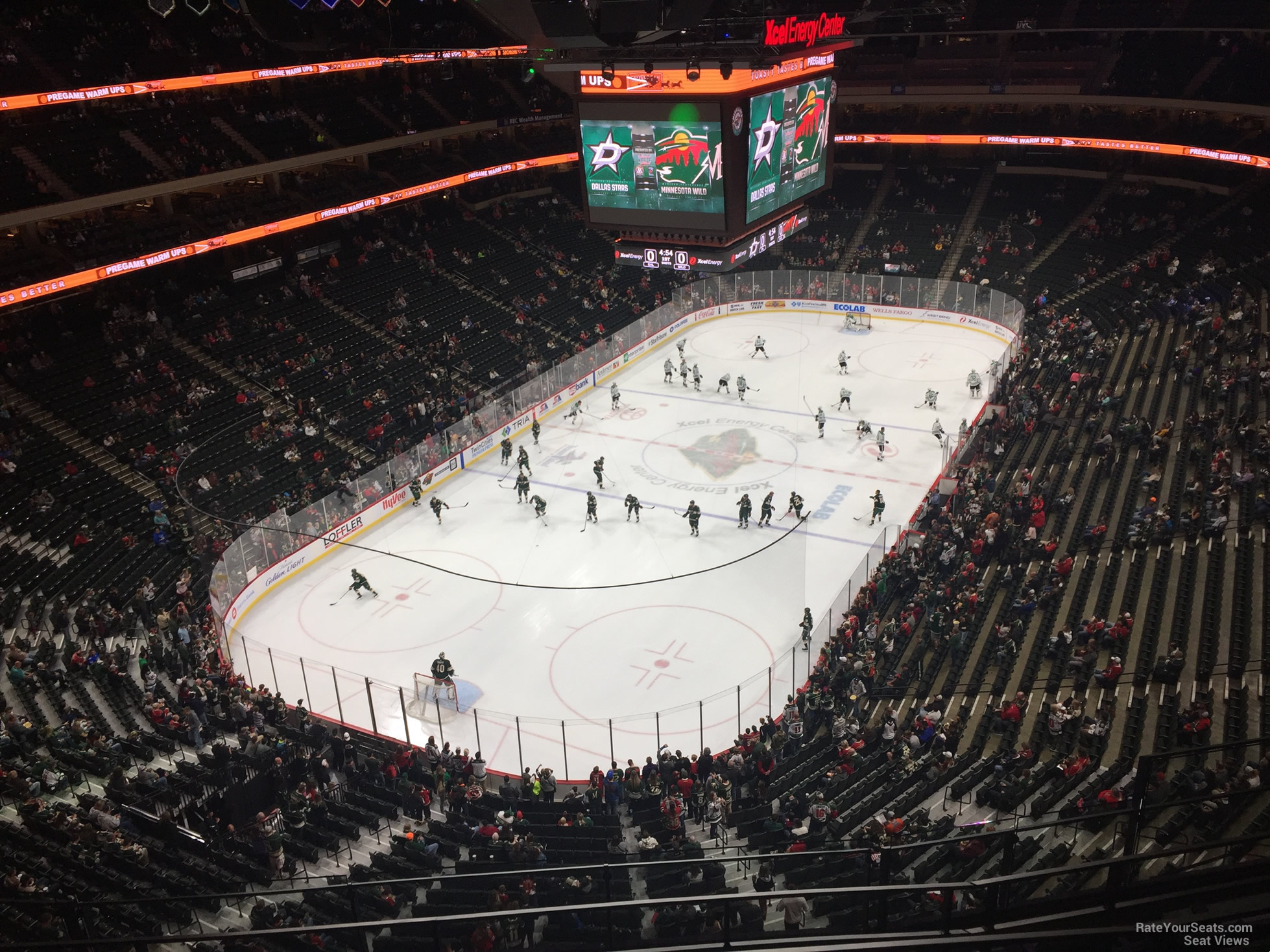 section 224, row 6 seat view  for hockey - xcel energy center