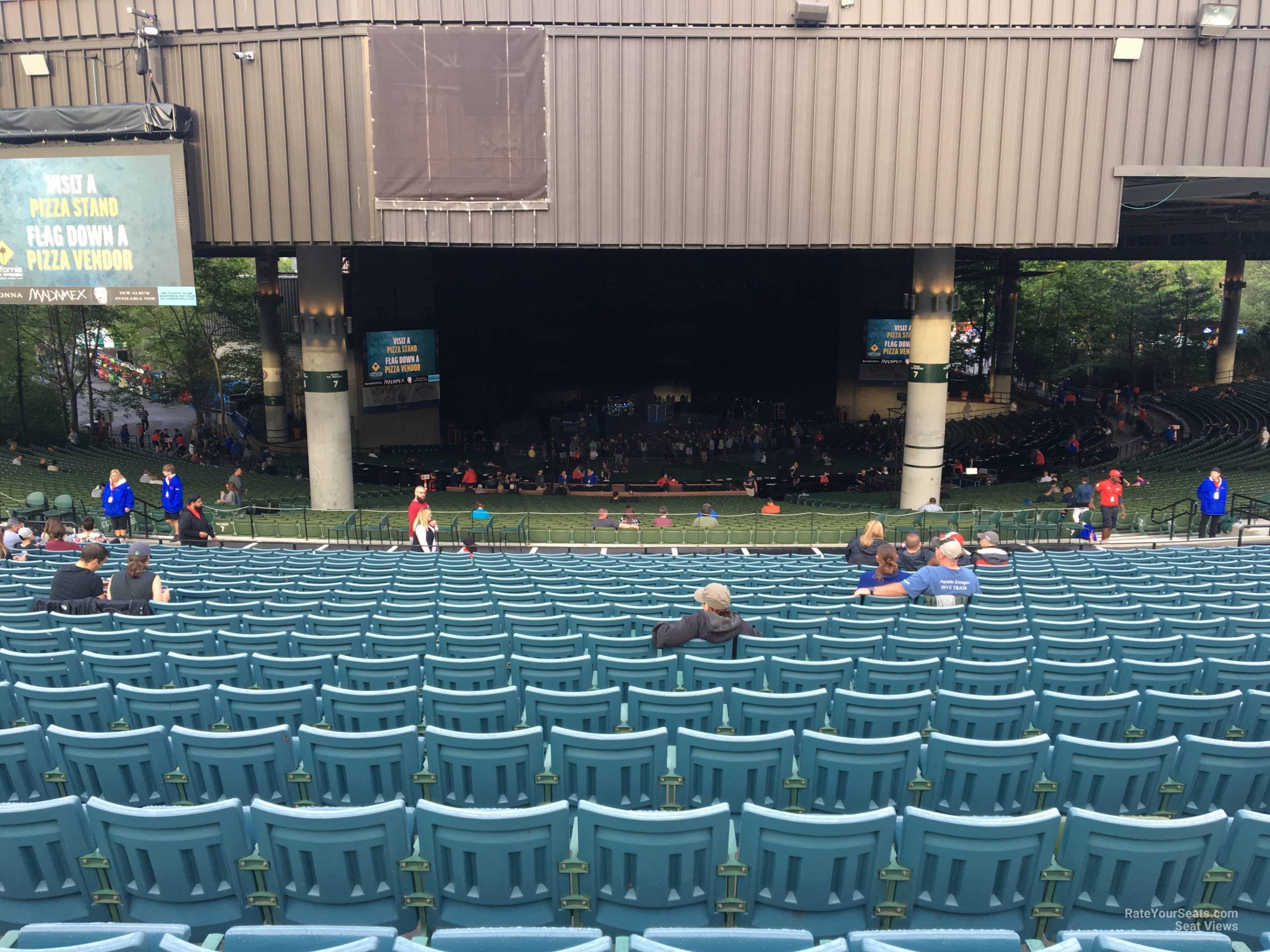 Comcast Center Mansfield Seating Chart Rows