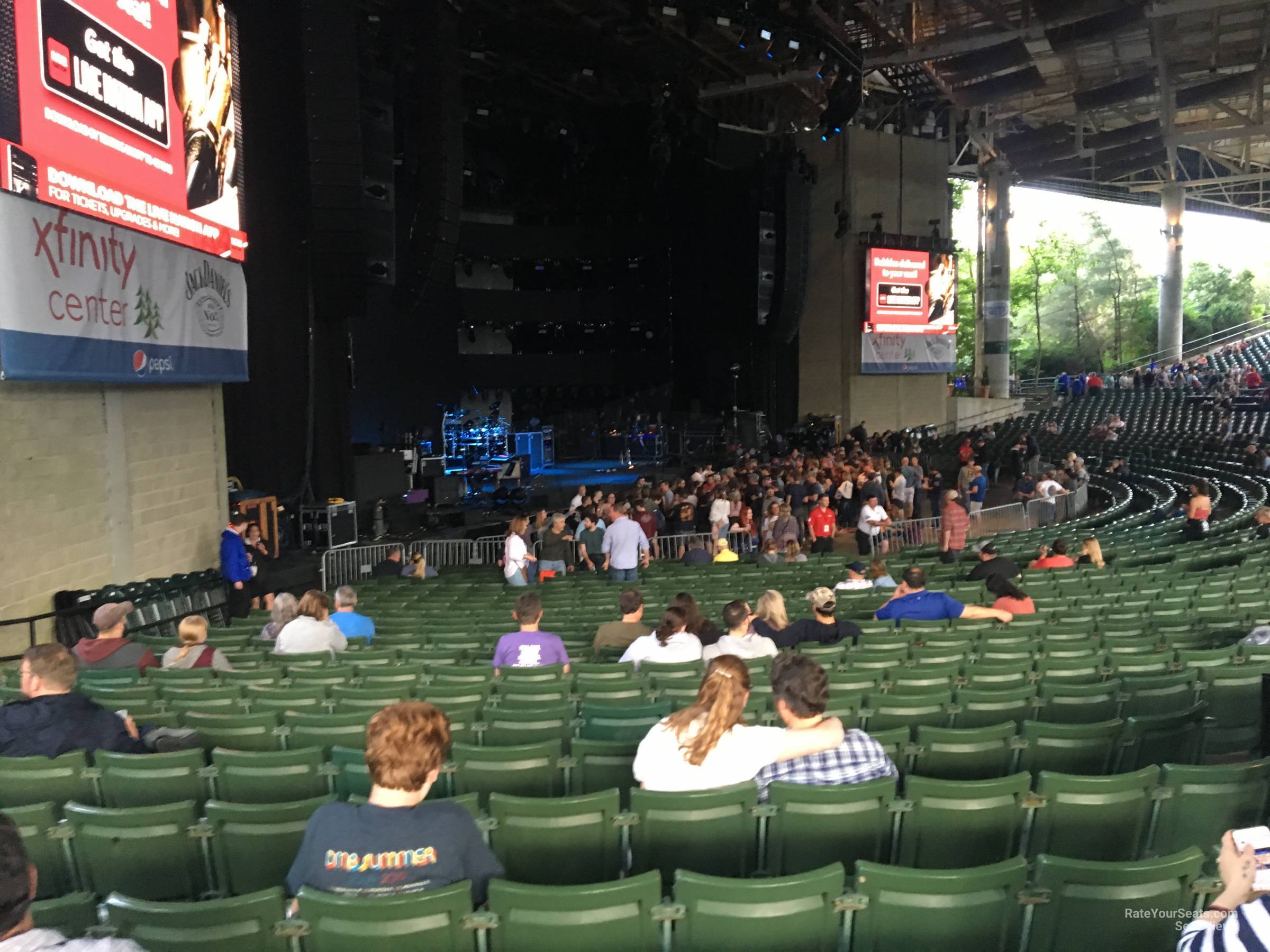 Xfinity Center Mansfield Ma Seating Chart