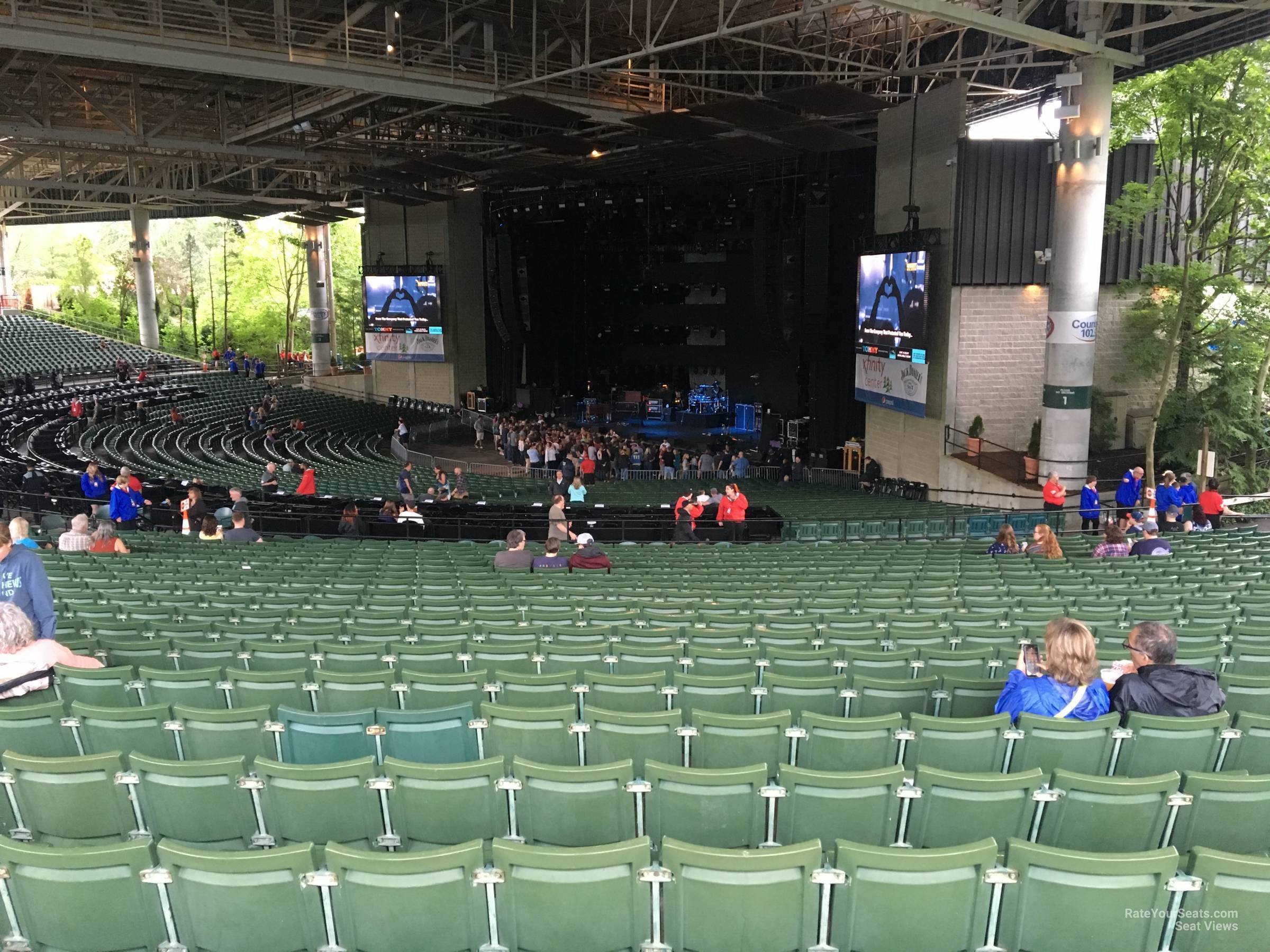 Seating Chart Comcast Center Mansfield Ma