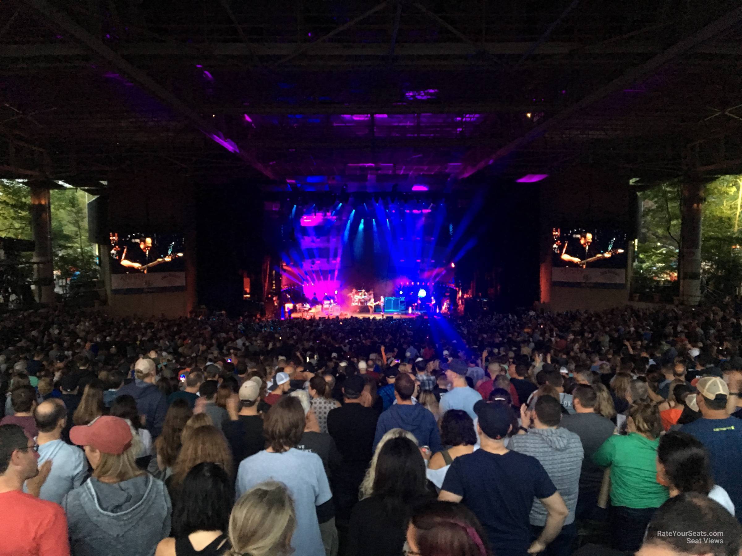 section 6, row cc seat view  - xfinity center (mansfield)