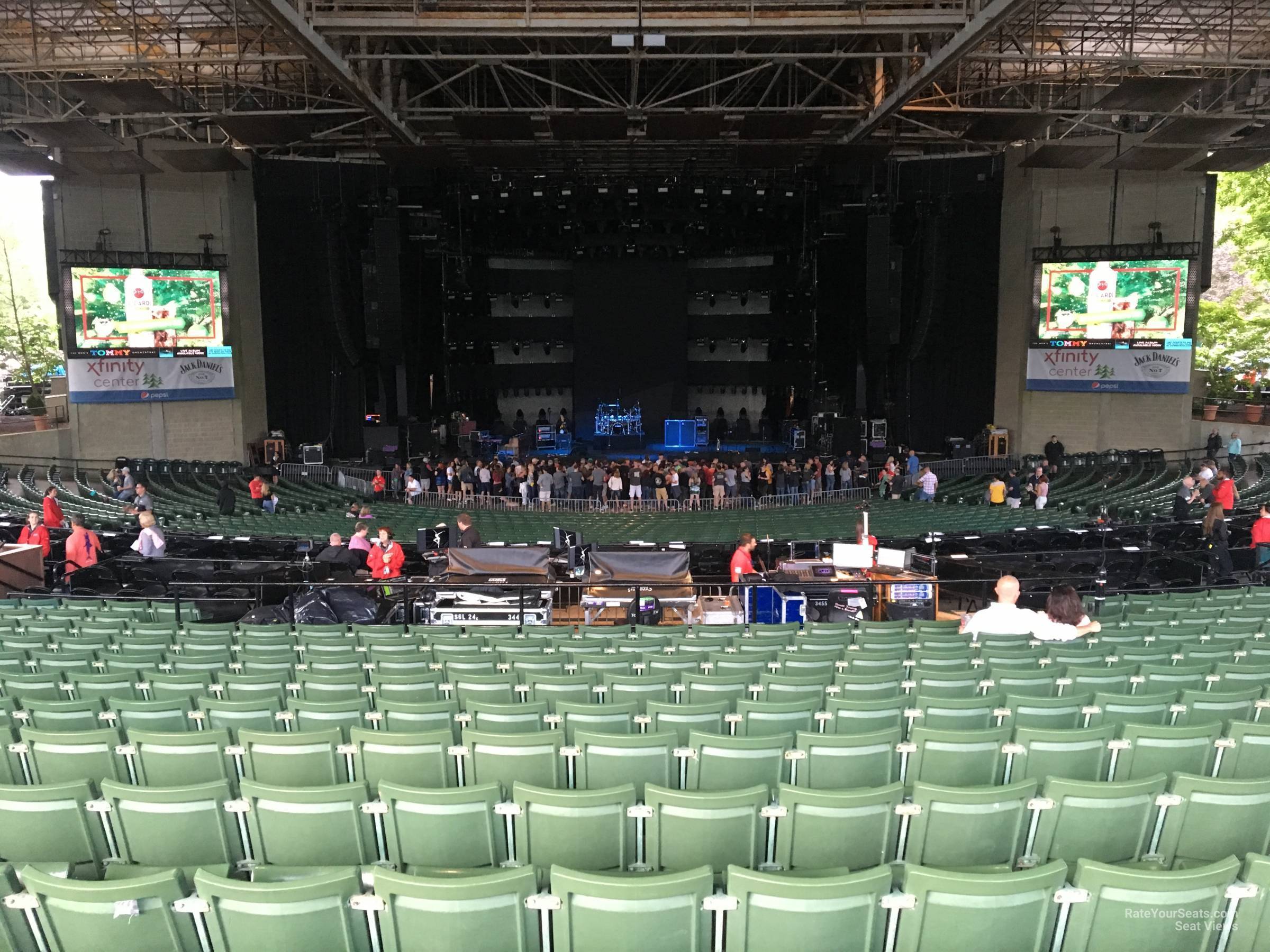 Comcast Center Mansfield Seating Chart Rows