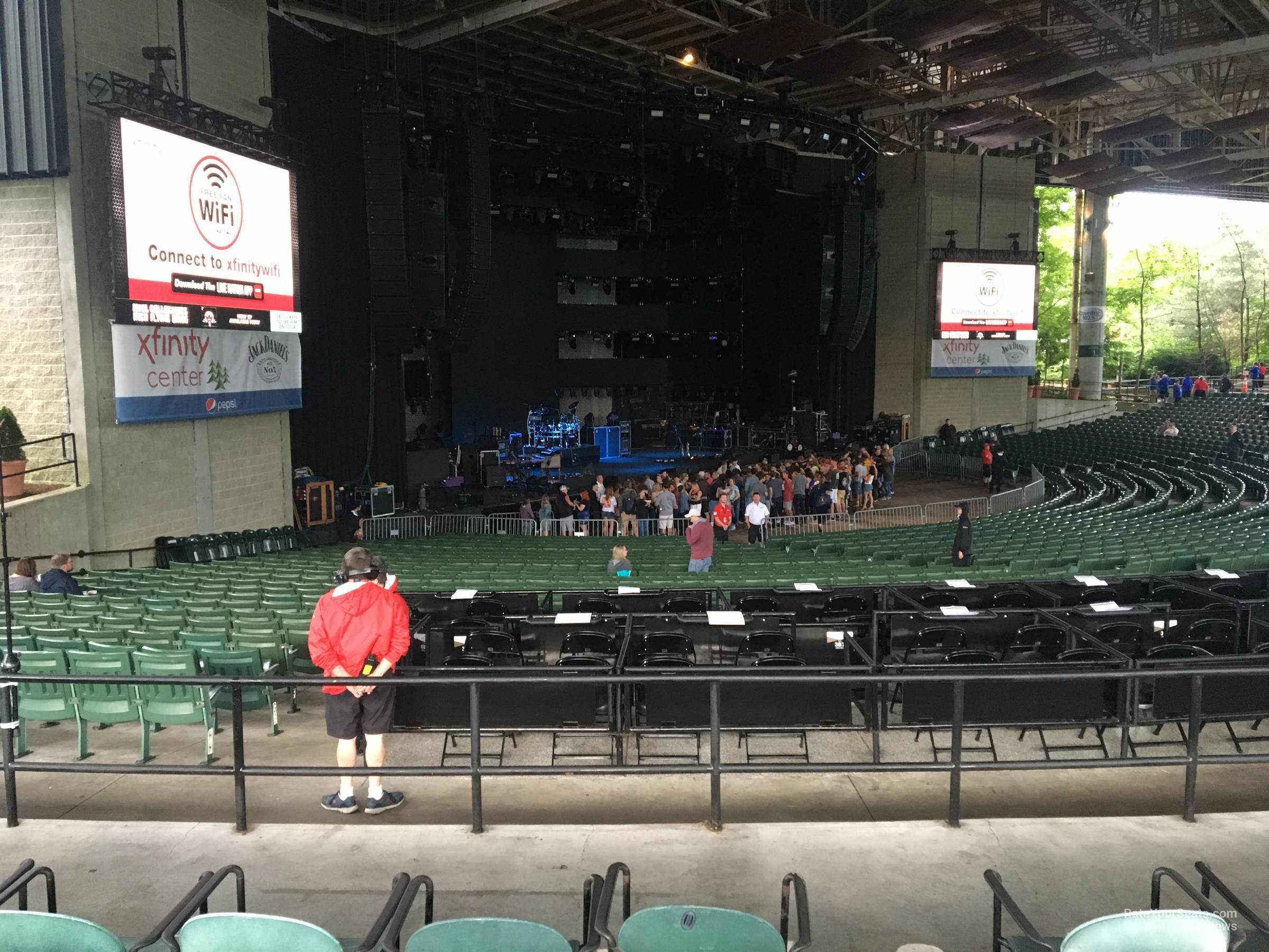 Xfinity Center Mansfield Ma Seating Chart