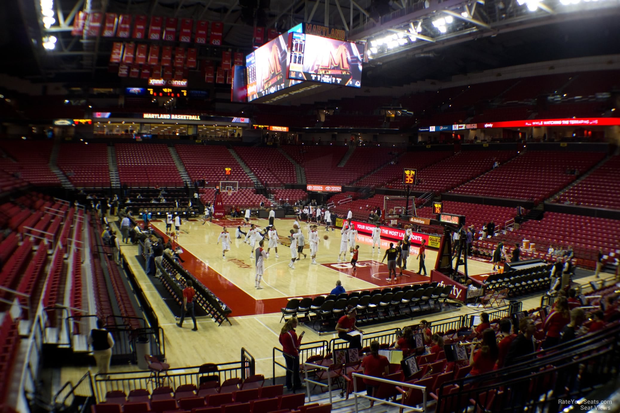 Section 119 at Xfinity Center
