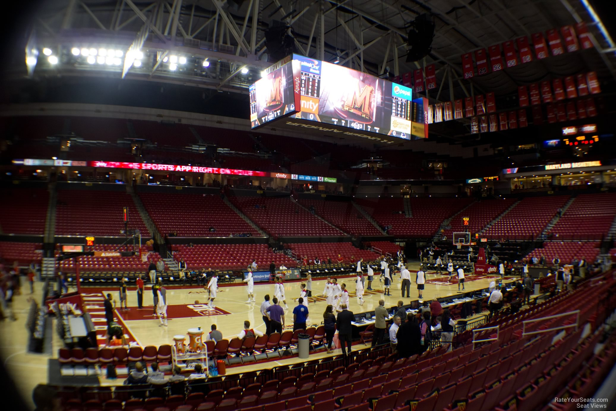 Section 126 at Xfinity Center