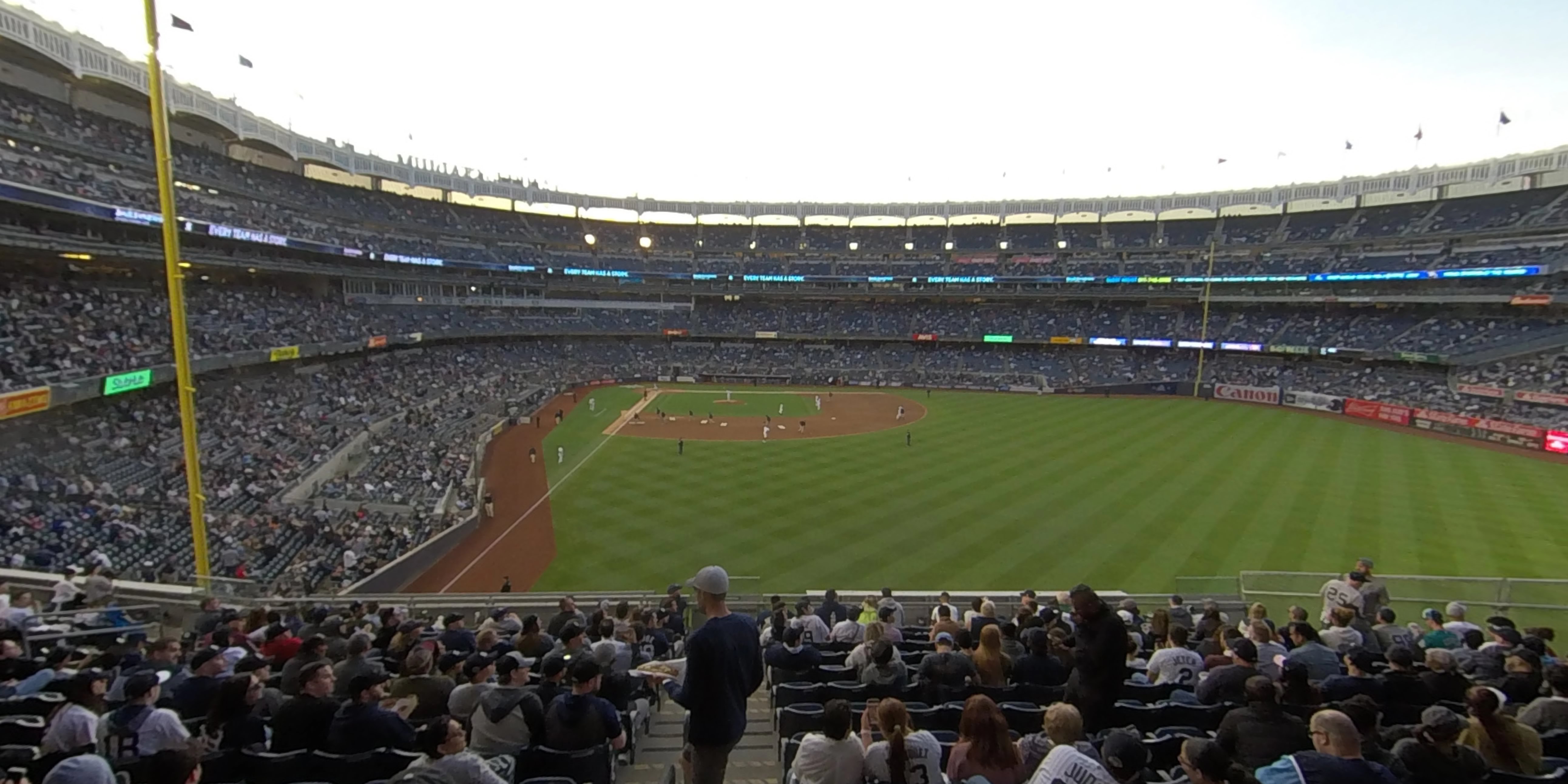 Section 206 At Yankee Stadium