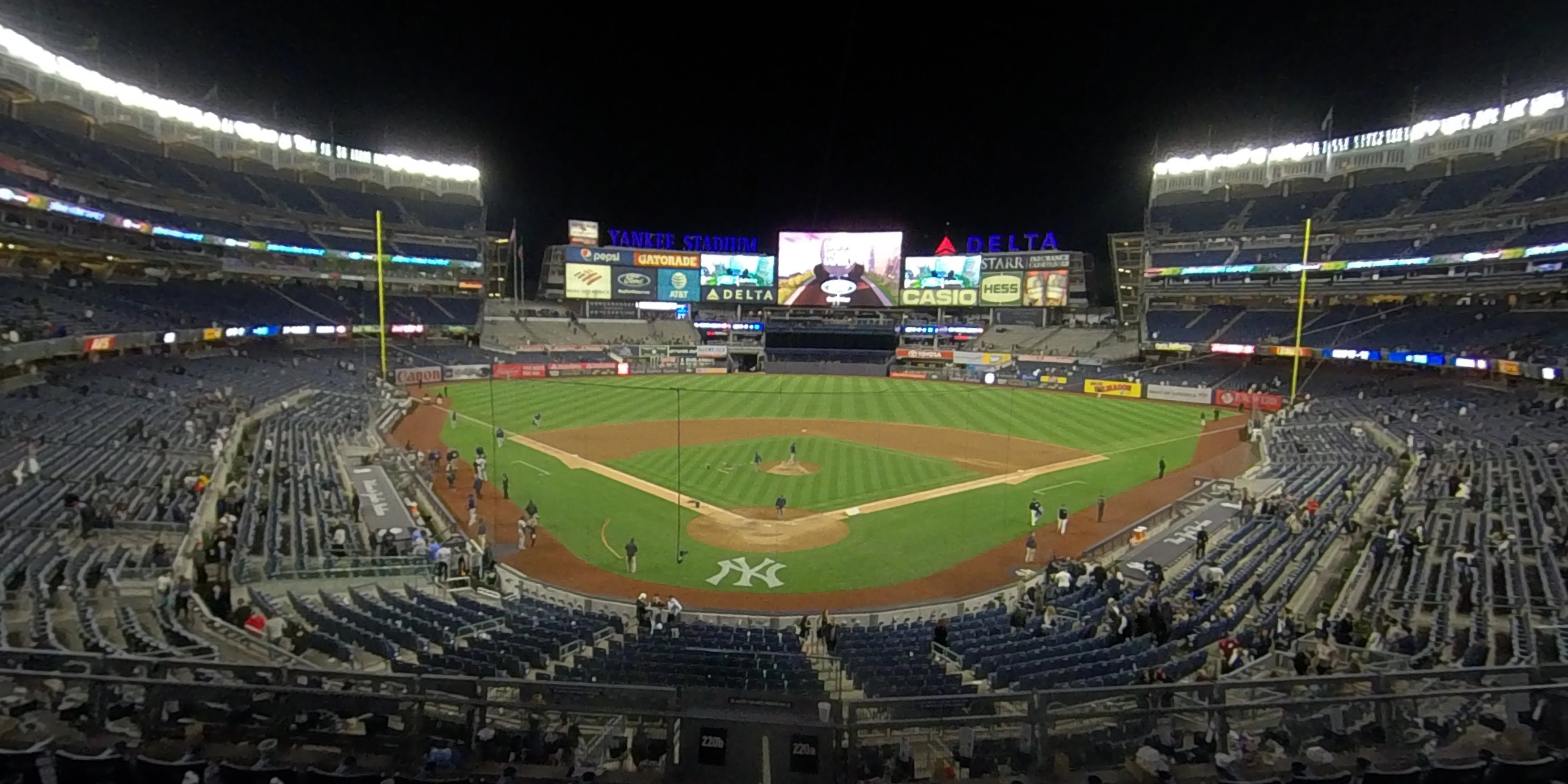 Section 220A at Yankee Stadium New York Yankees