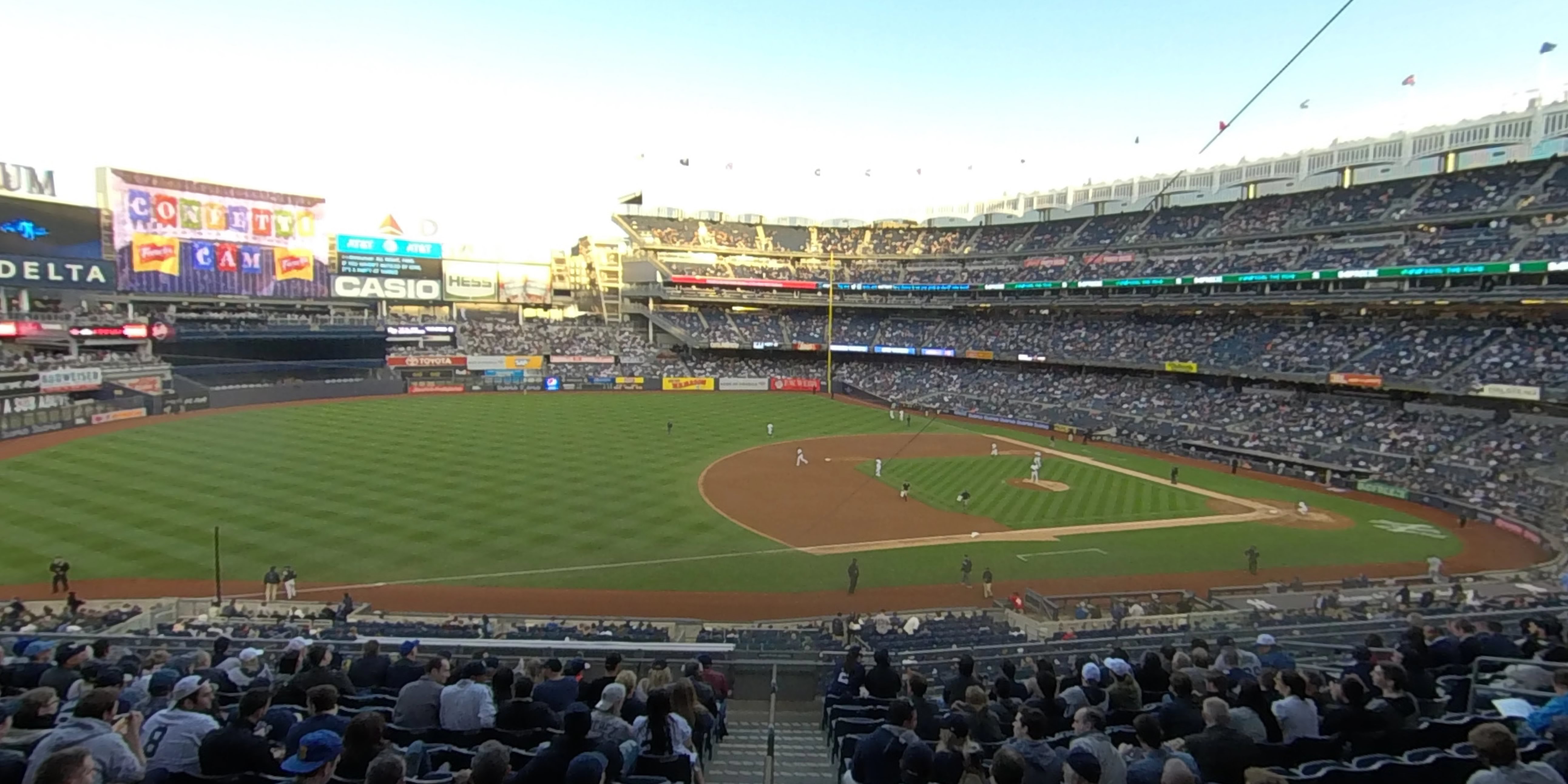 Section 227B at Yankee Stadium
