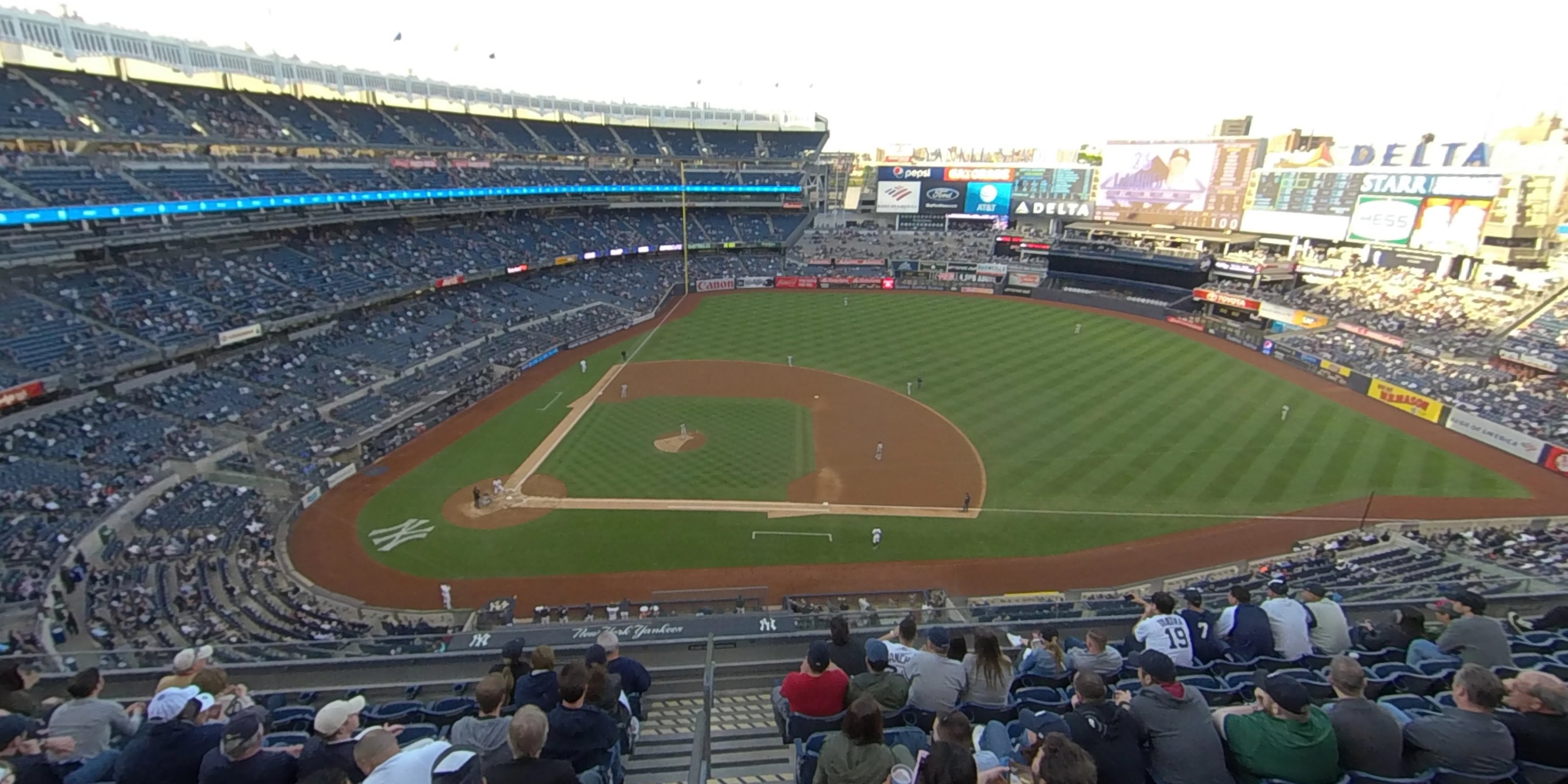 section 315 panoramic seat view  for baseball - yankee stadium
