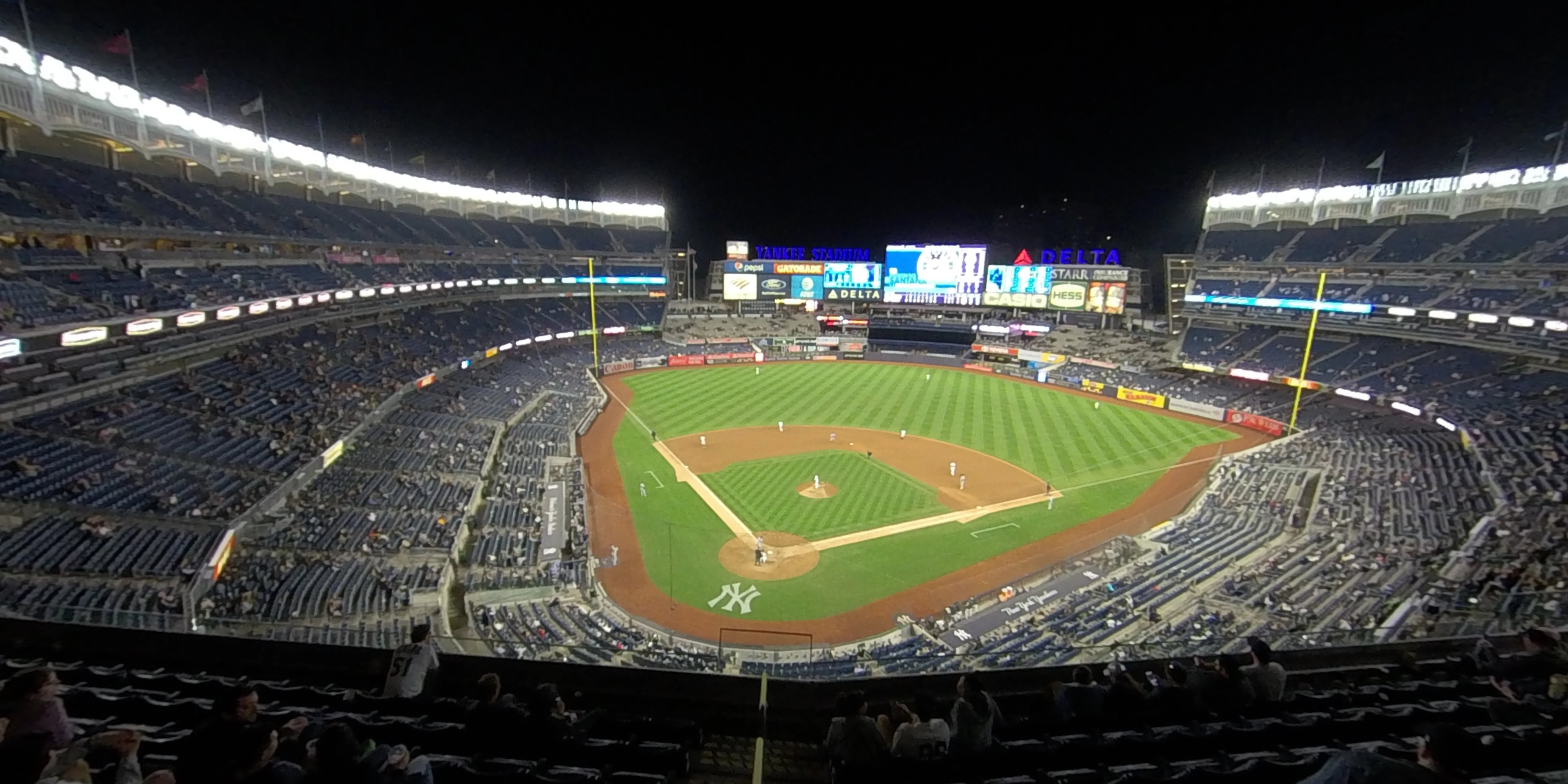 section 319 panoramic seat view  for baseball - yankee stadium