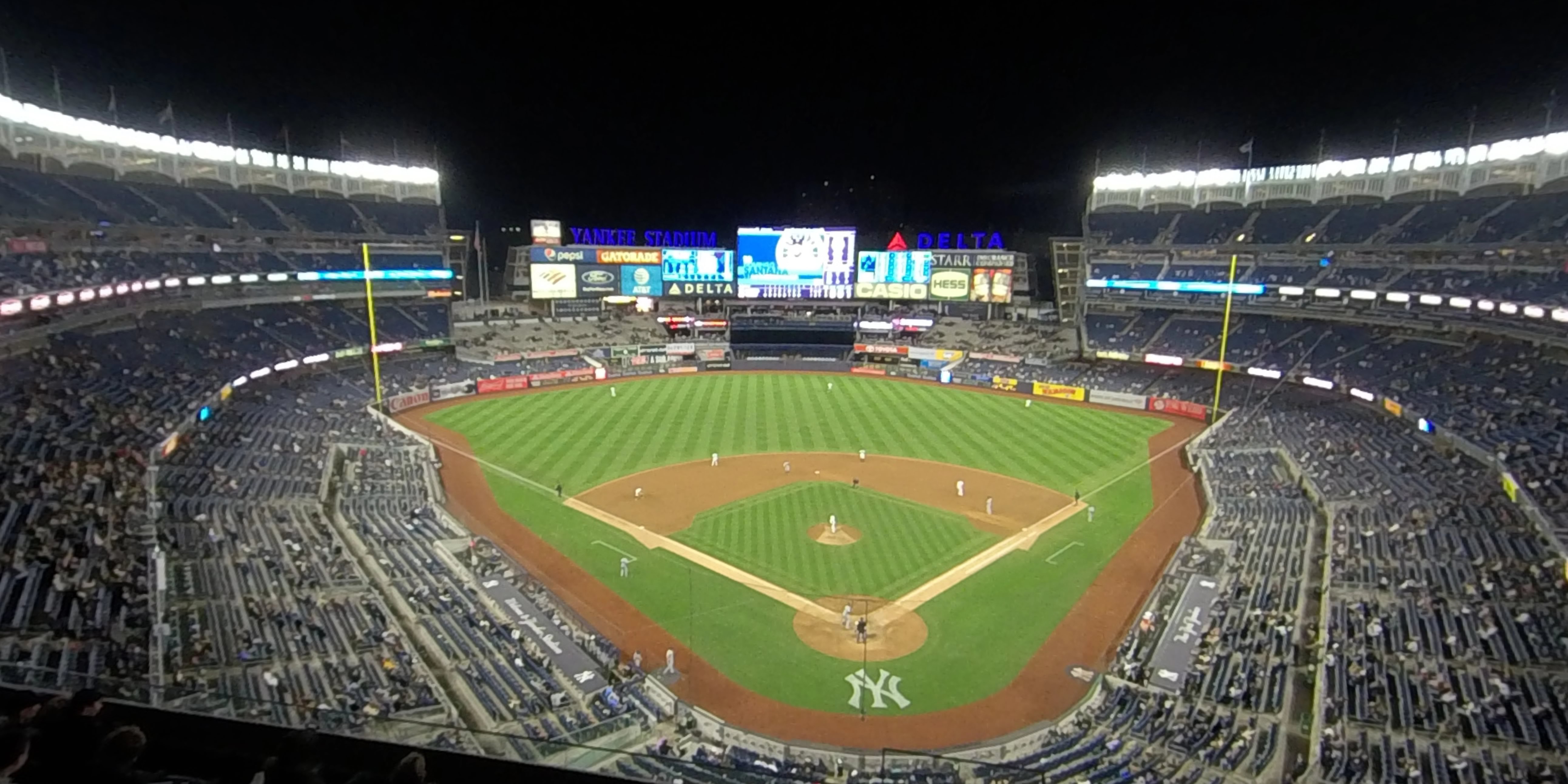 section 320c panoramic seat view  for baseball - yankee stadium