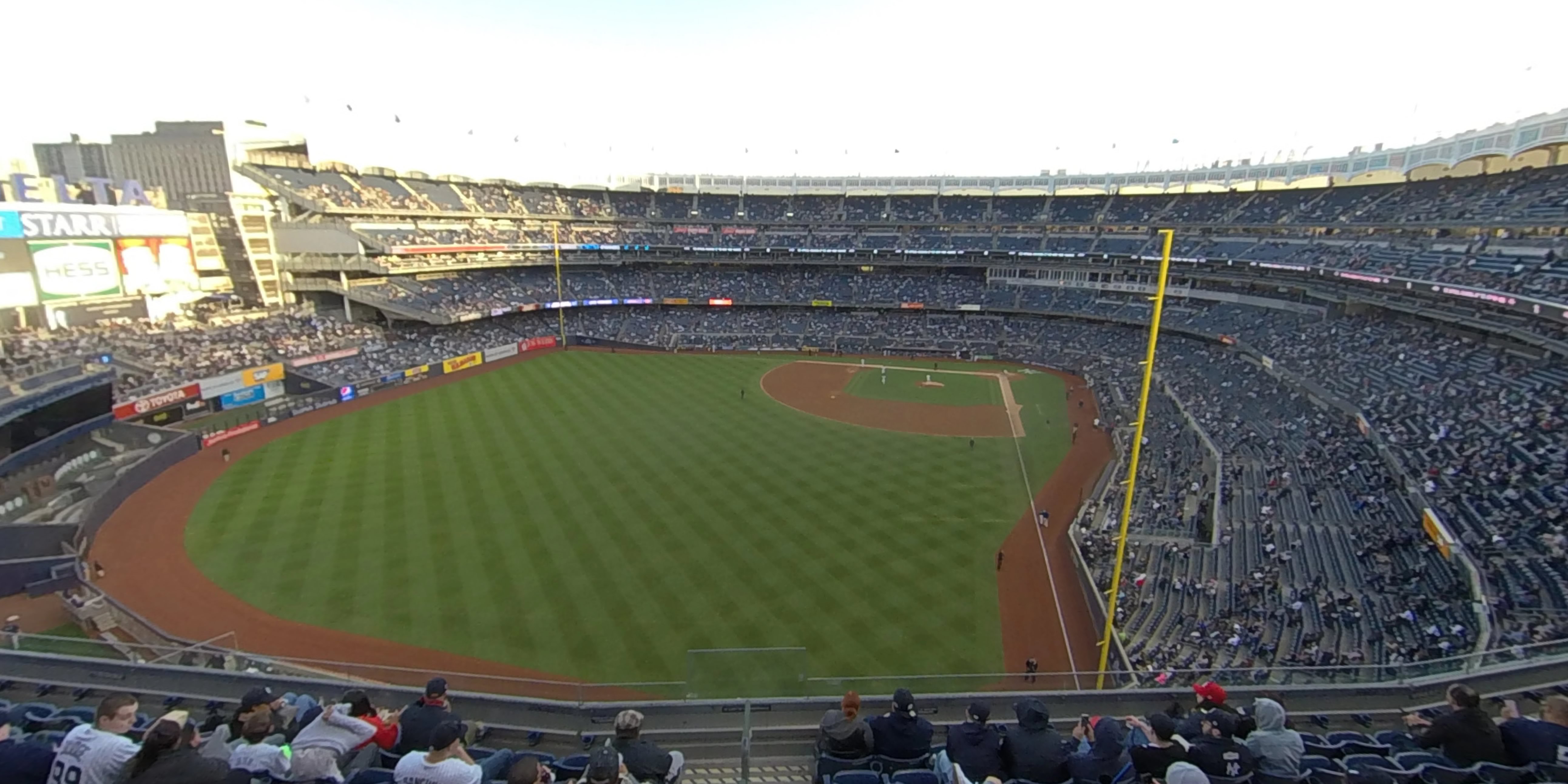 section 333 panoramic seat view  for baseball - yankee stadium