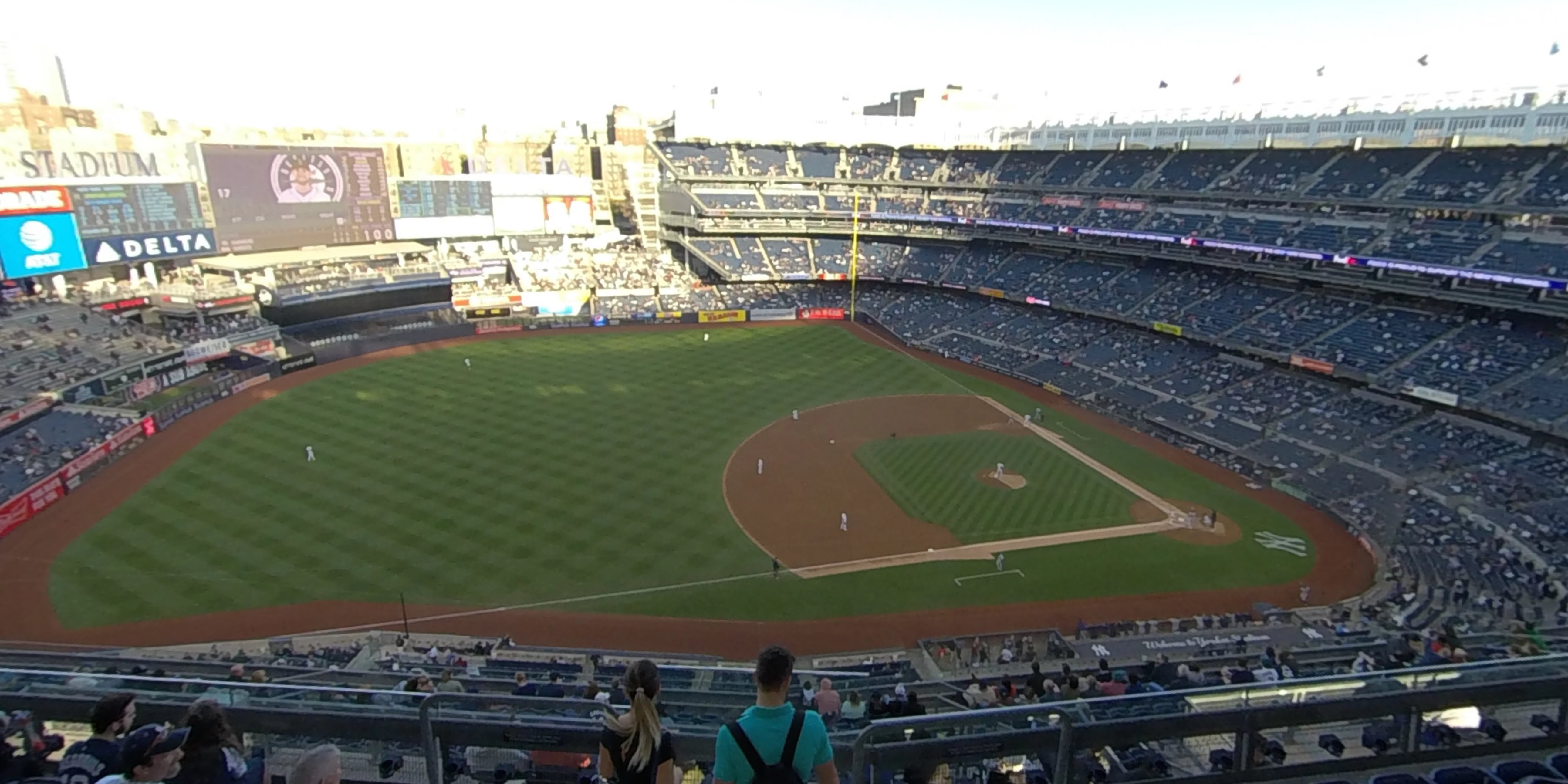 section 426 panoramic seat view  for baseball - yankee stadium