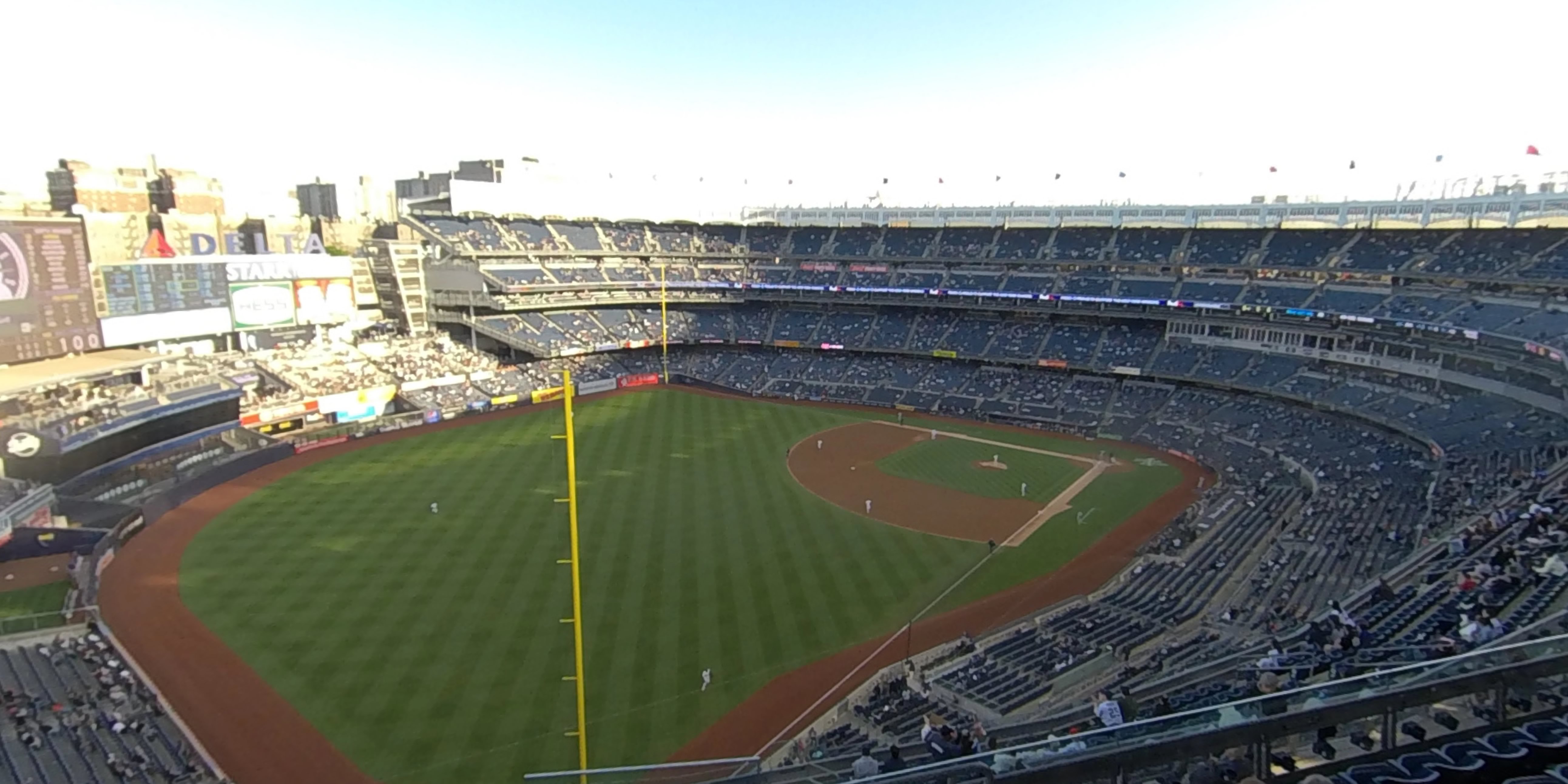 section 432b panoramic seat view  for baseball - yankee stadium