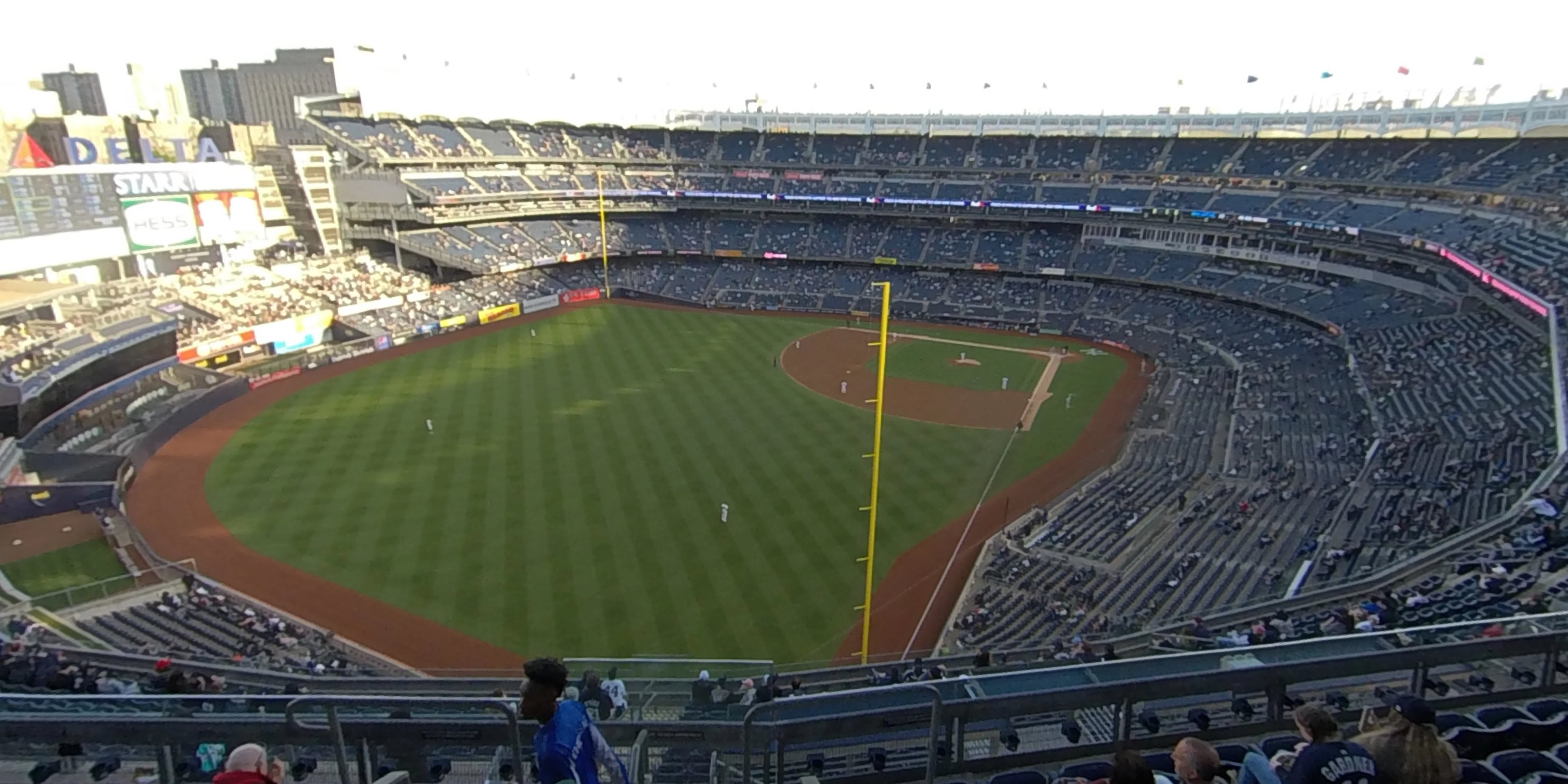section 433 panoramic seat view  for baseball - yankee stadium