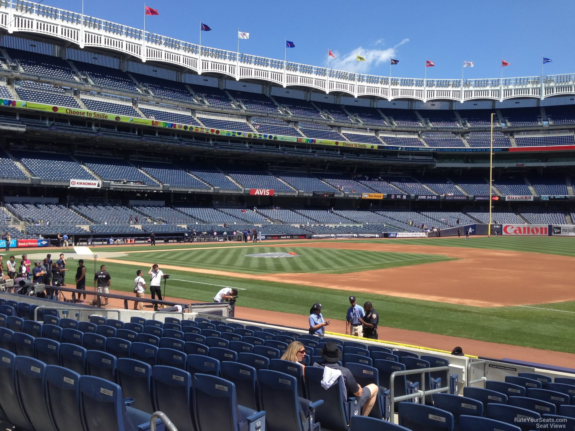 Section 114A at Yankee Stadium New York Yankees