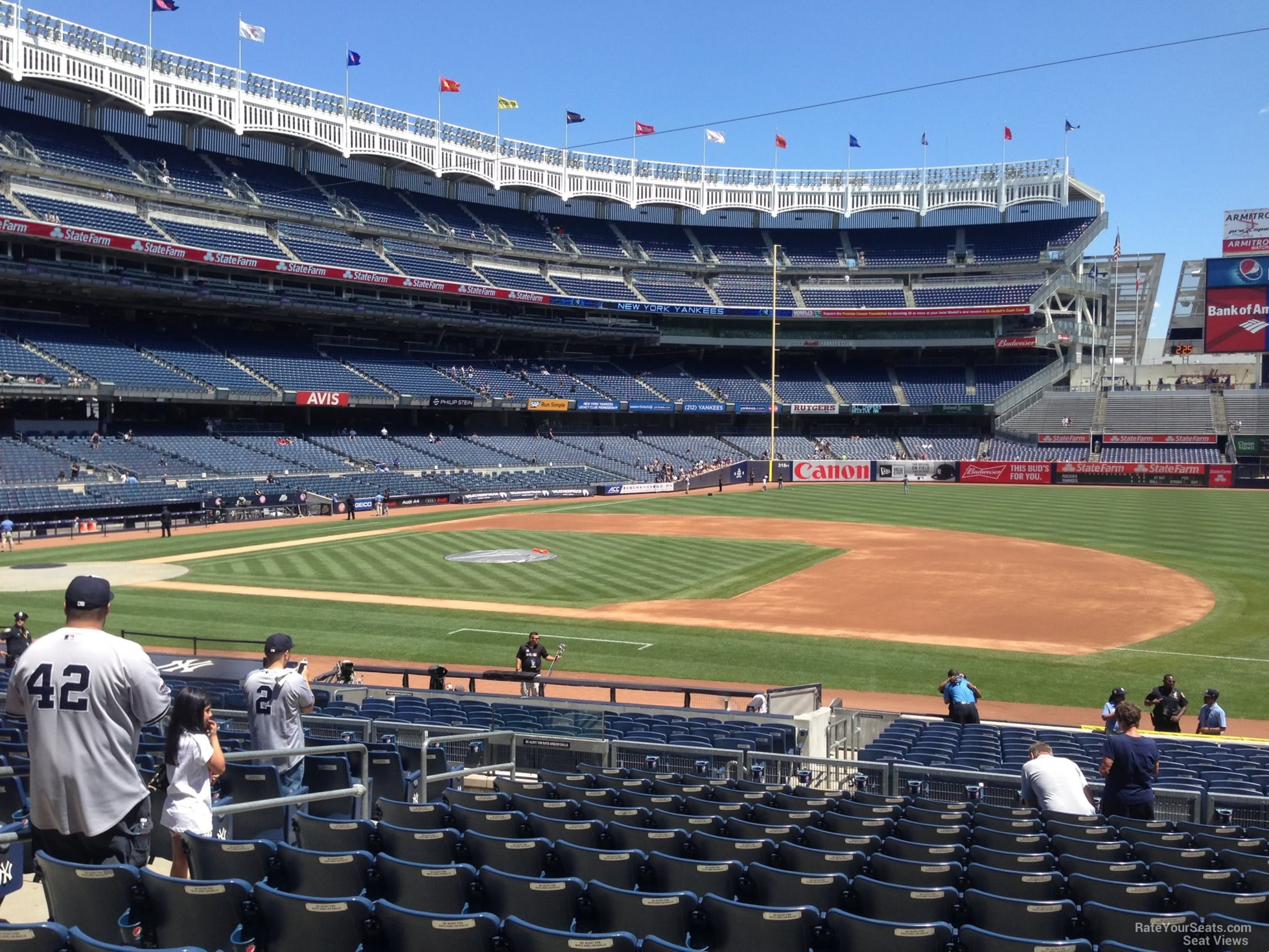 Yankee Stadium Section 114B New York Yankees