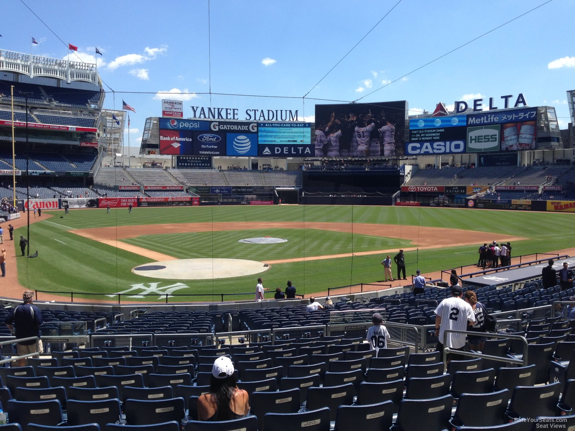 Section 119 at Yankee Stadium New York Yankees