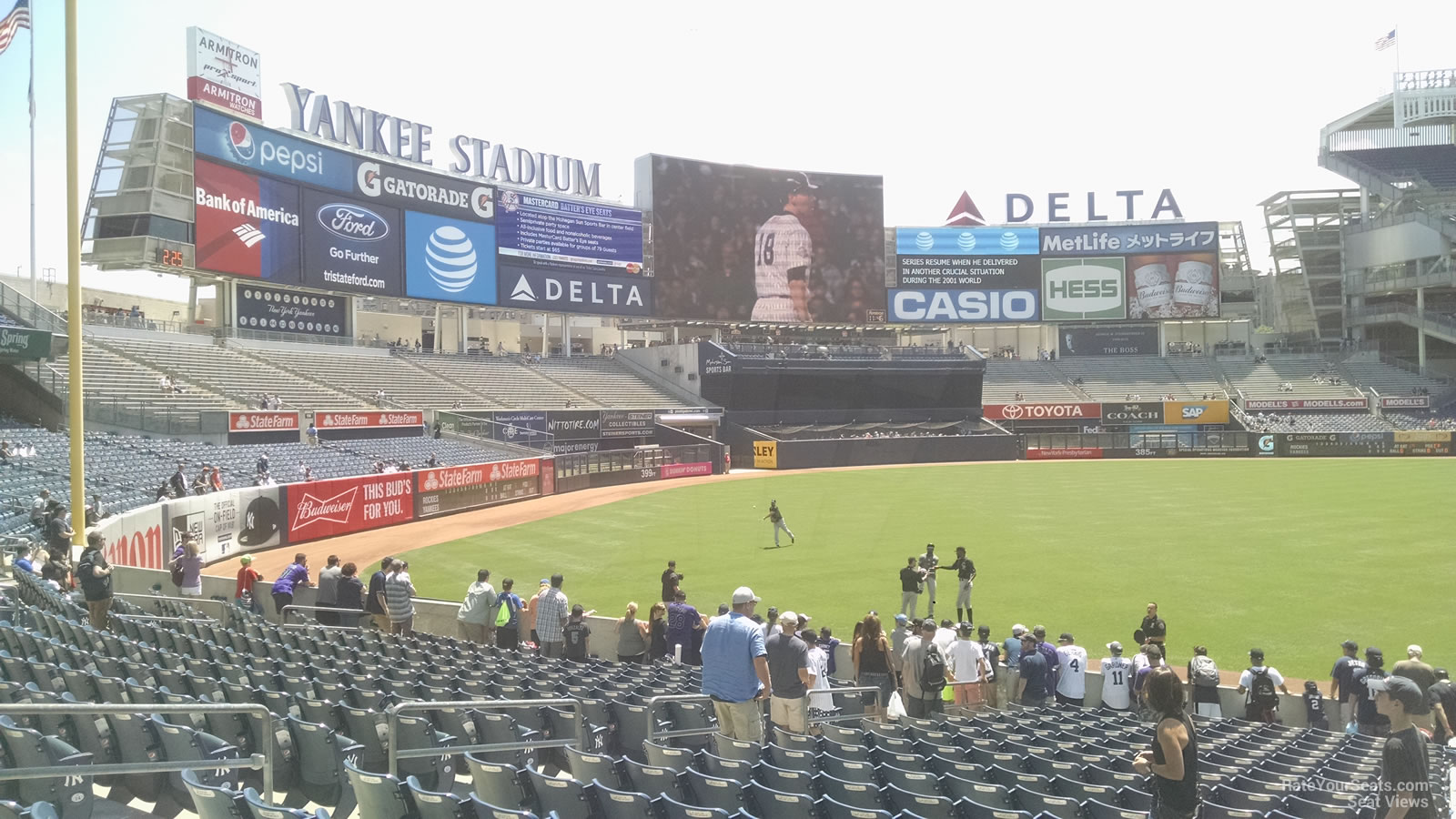 Yankee Stadium Seating Chart Rows