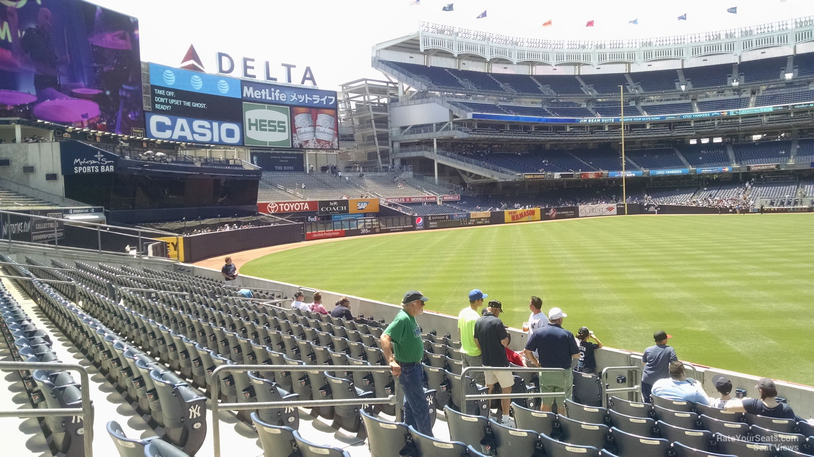 Section 134 at Yankee Stadium