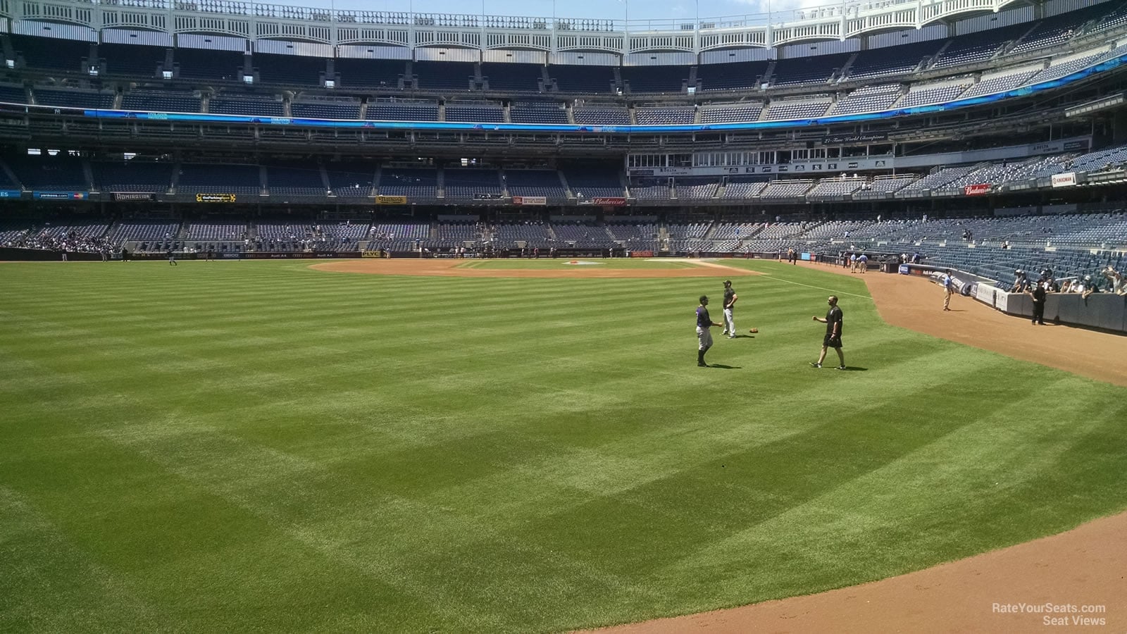 Section 134 at Yankee Stadium