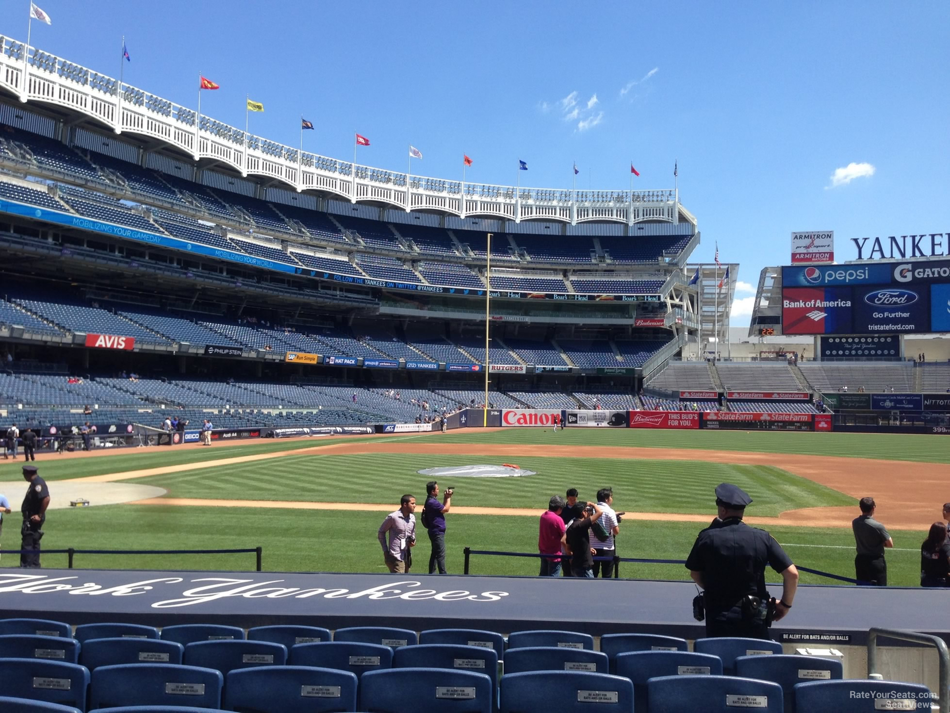 Section 16 at Yankee Stadium New York Yankees