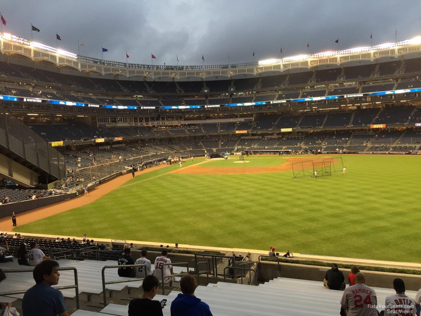 Section 203 at Yankee Stadium