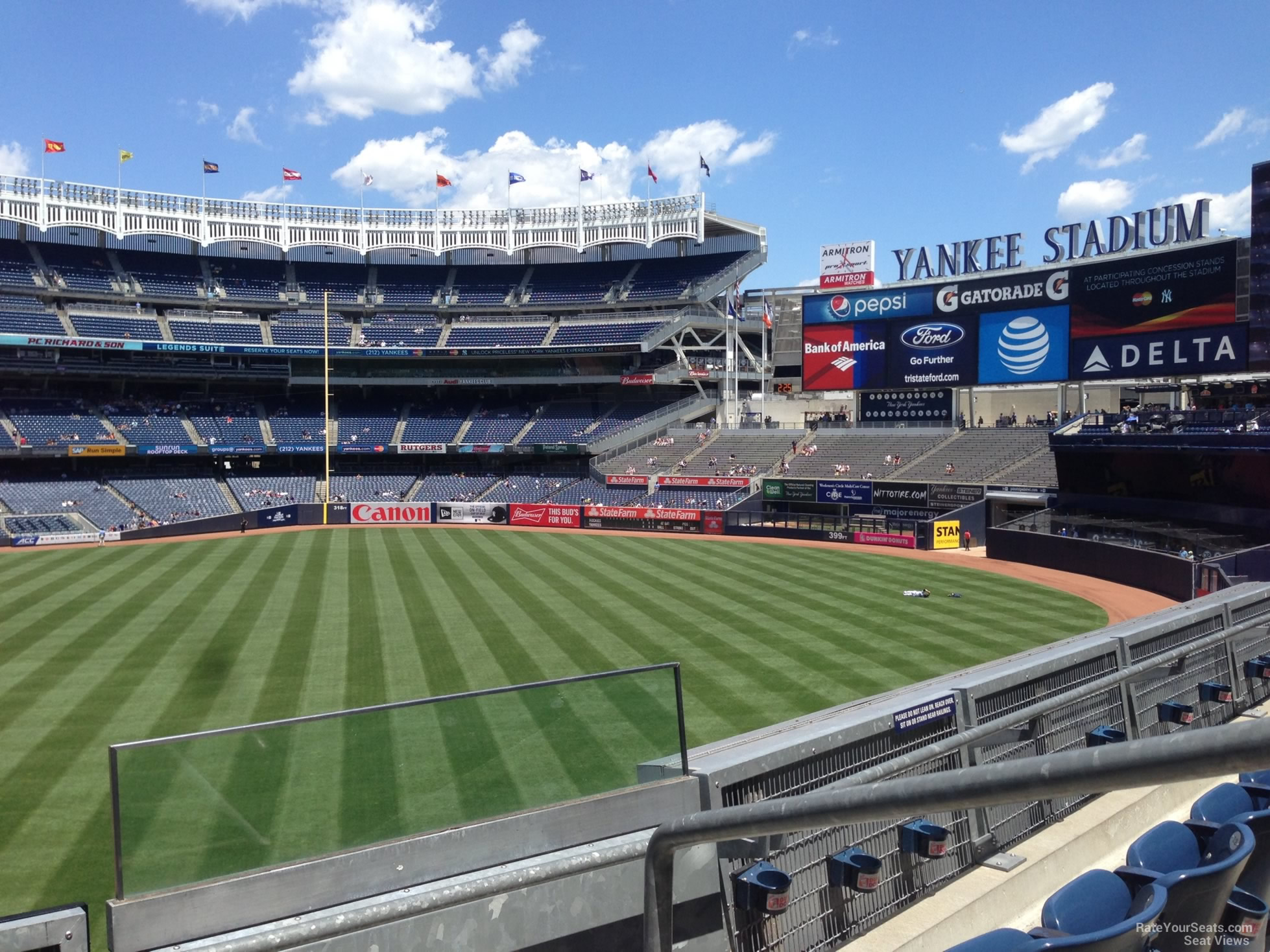 New York Yankees Yankee Stadium Section 208