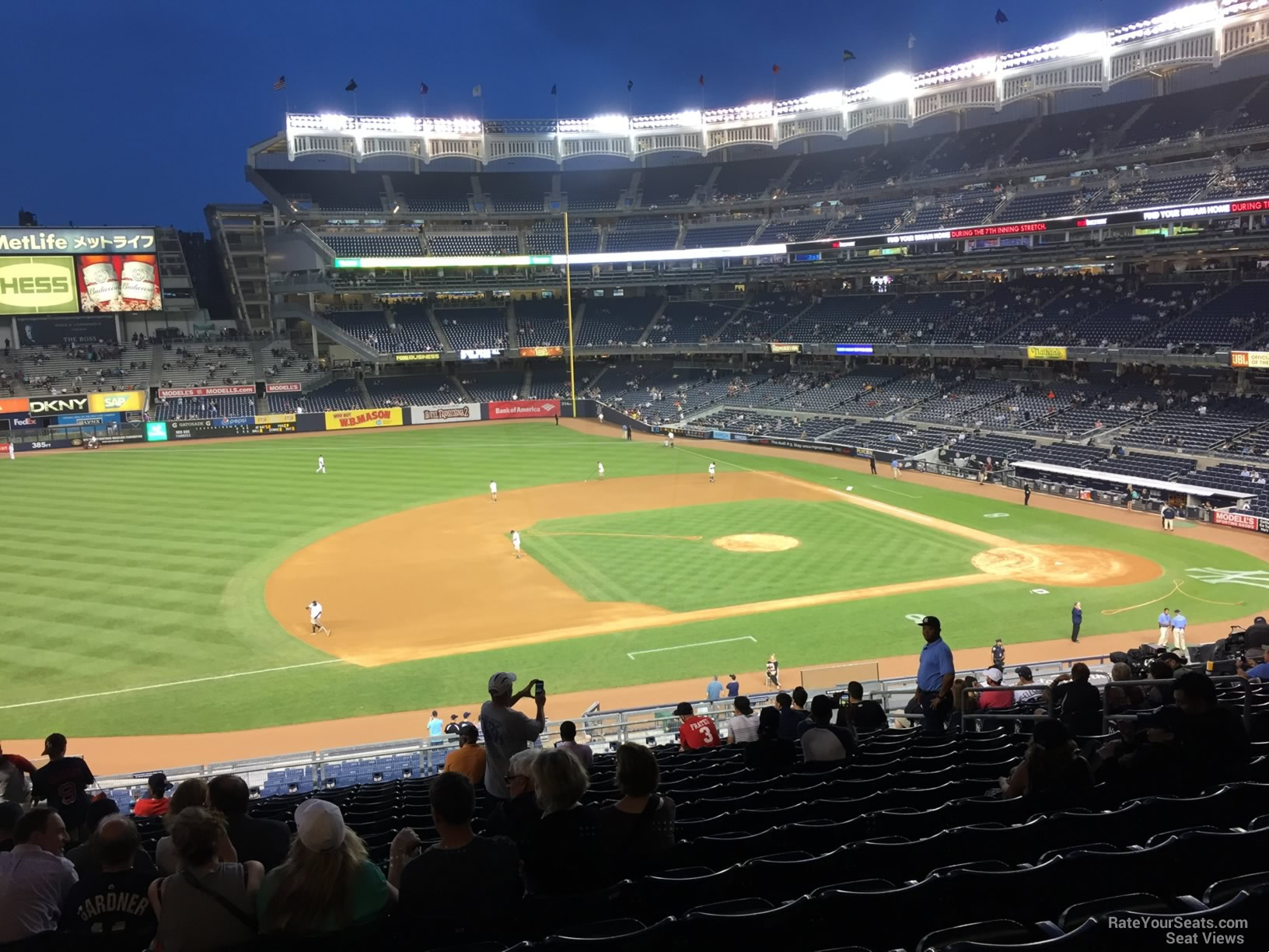 section 226, row 13 seat view  for baseball - yankee stadium