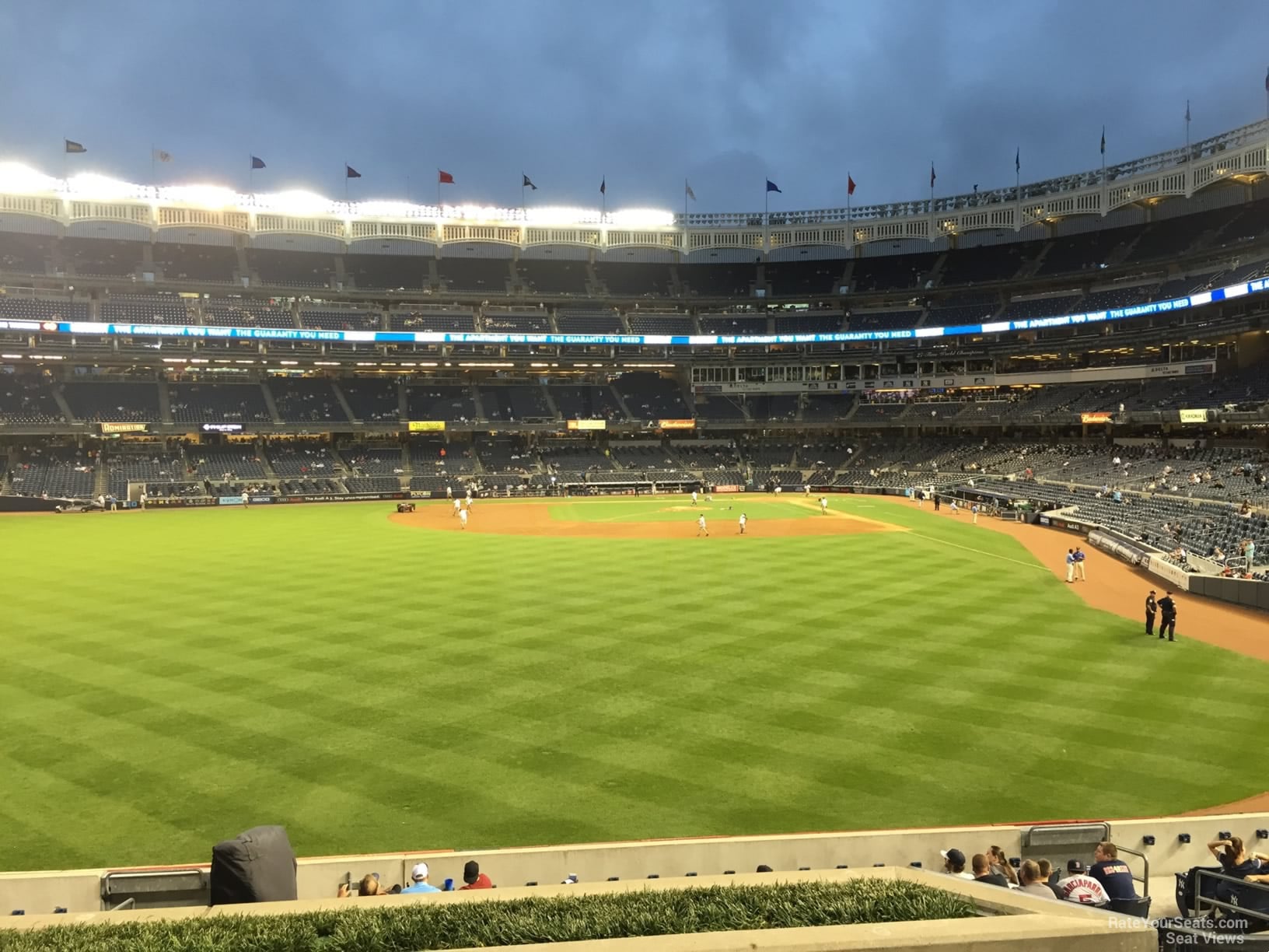 section 235, row 6 seat view  for baseball - yankee stadium