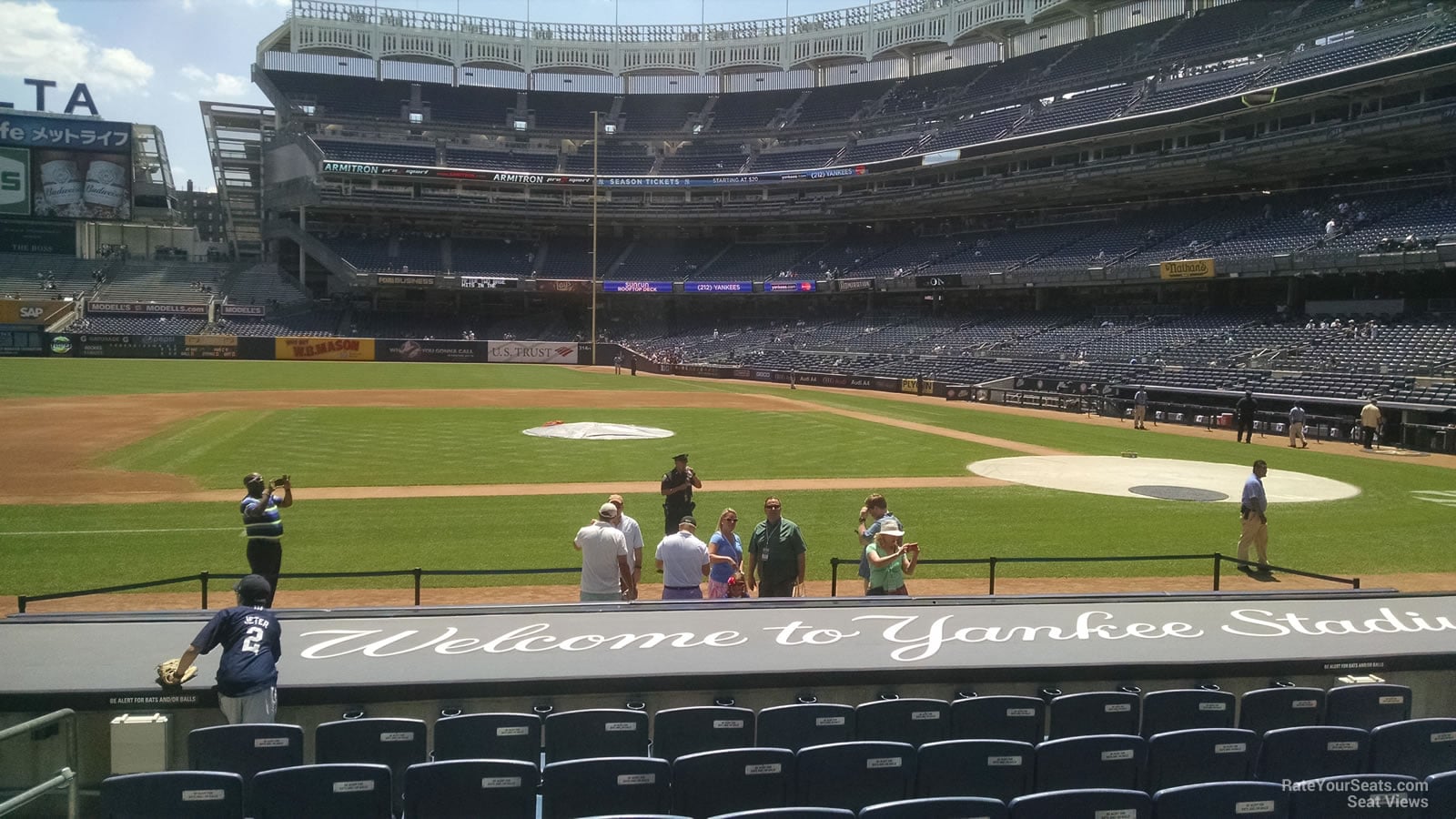 section 24a, row 5 seat view  for baseball - yankee stadium