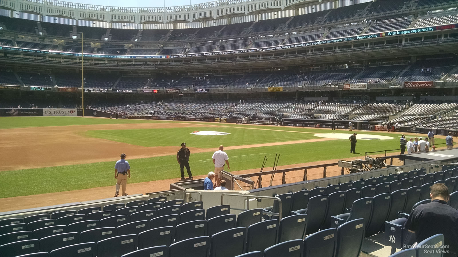 section 26, row 9 seat view  for baseball - yankee stadium