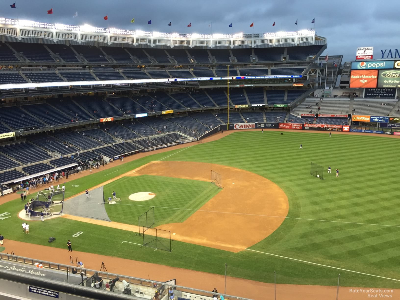 Yankee Stadium Seating Chart View Two Birds Home